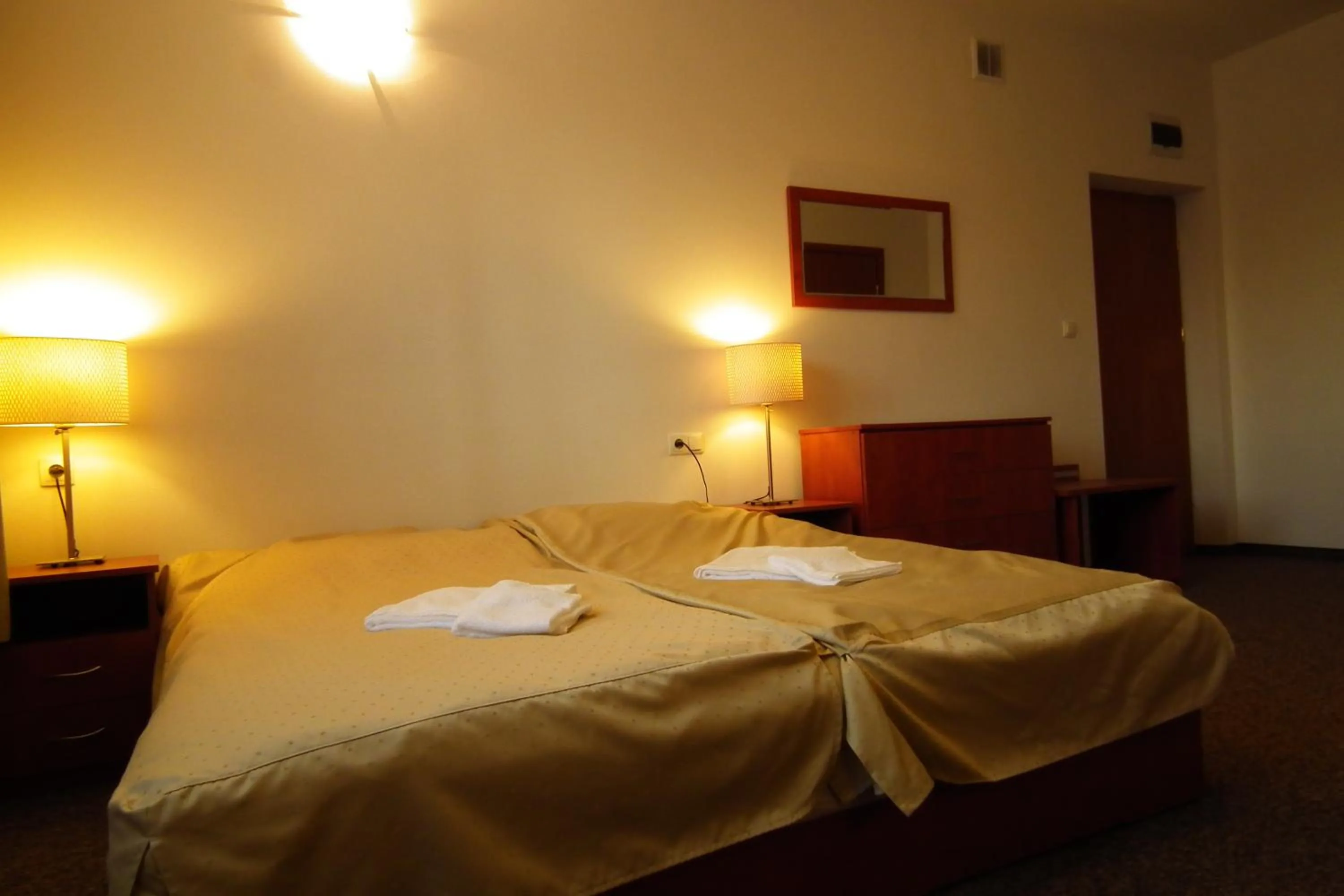 Bed in Hotelik Gold