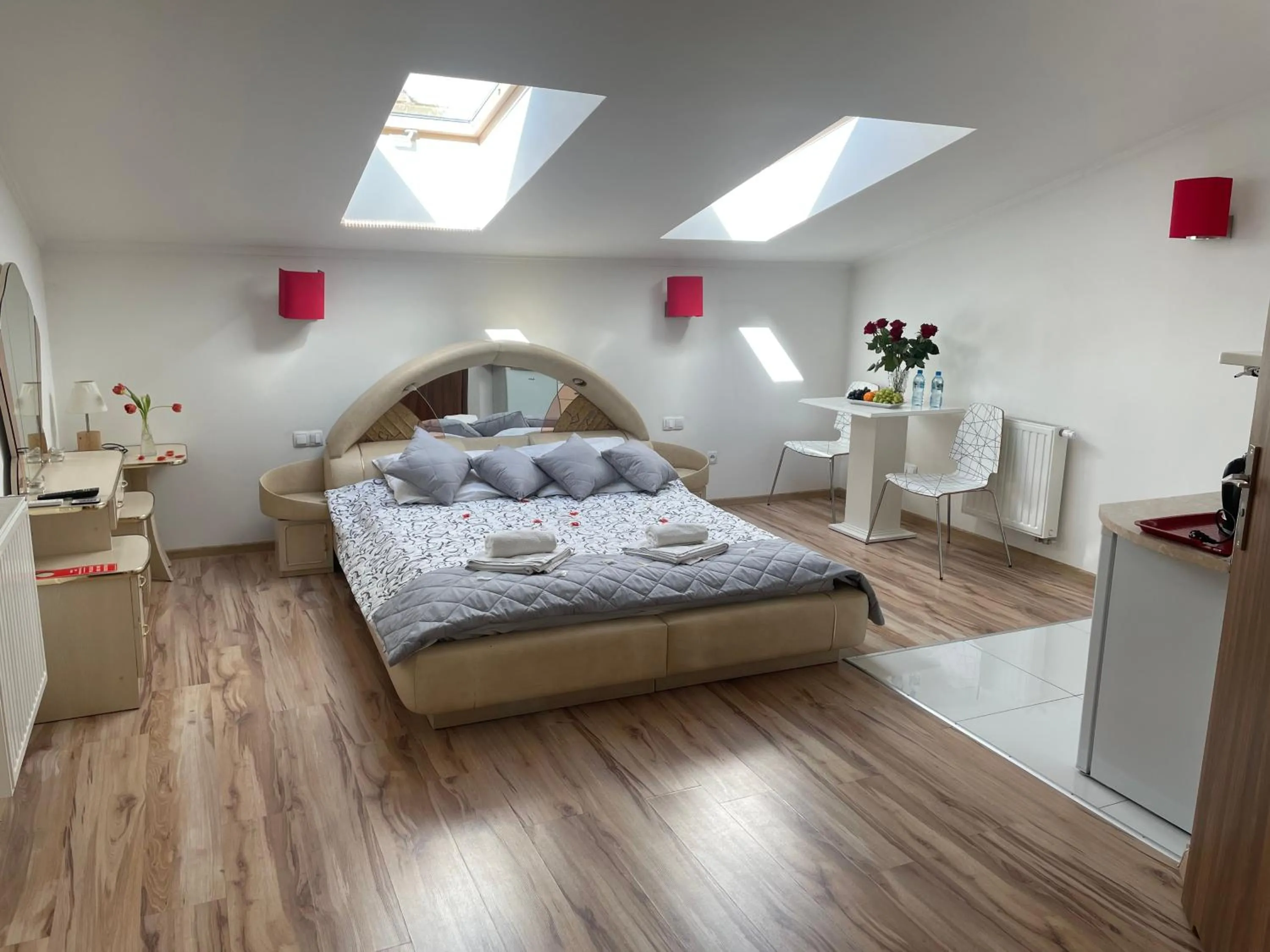 Bed in Hotelik Gold