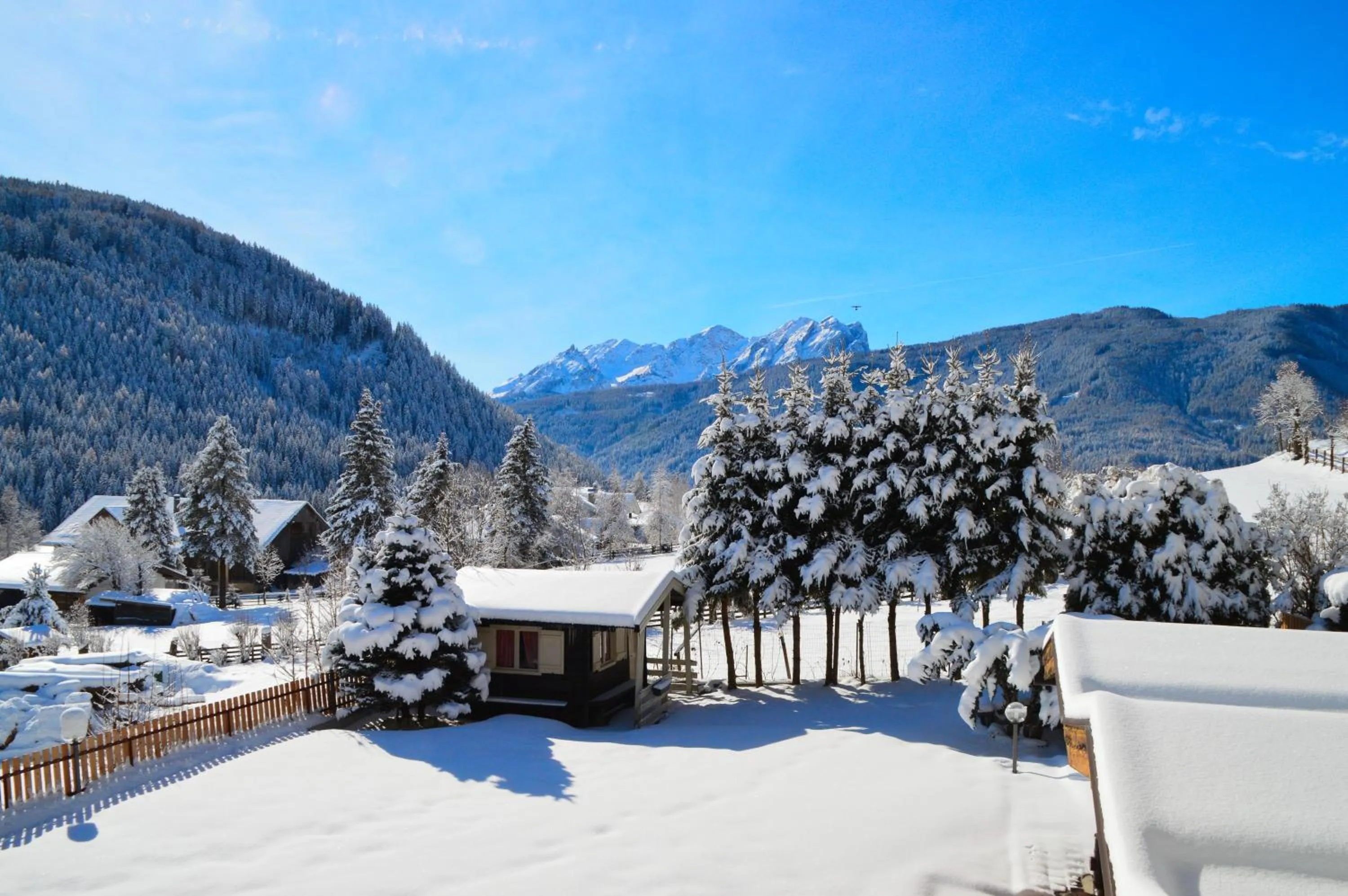 Natural landscape in Hotel Chalet Olympia