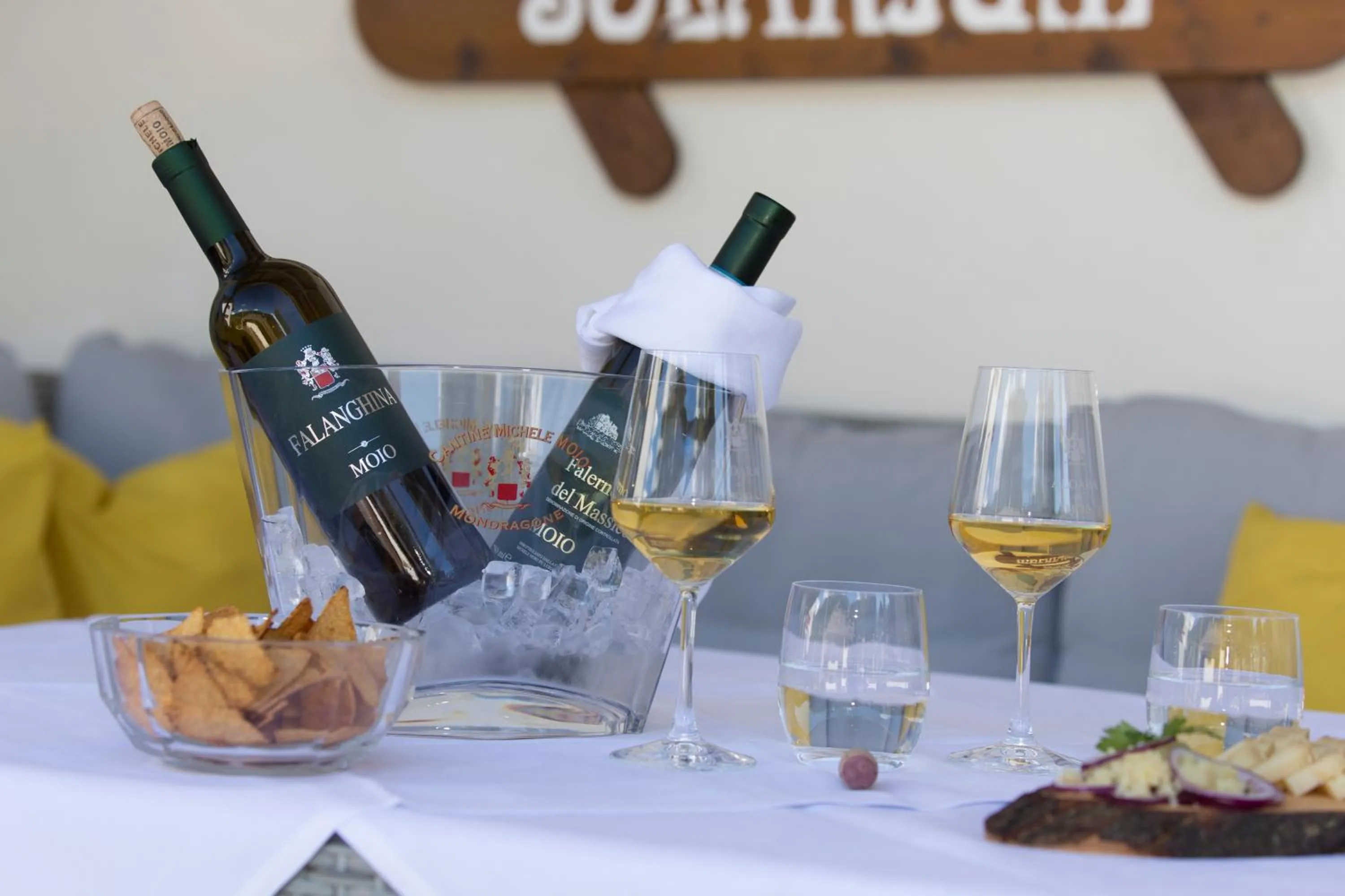 Decorative detail in Hotel Chalet Olympia