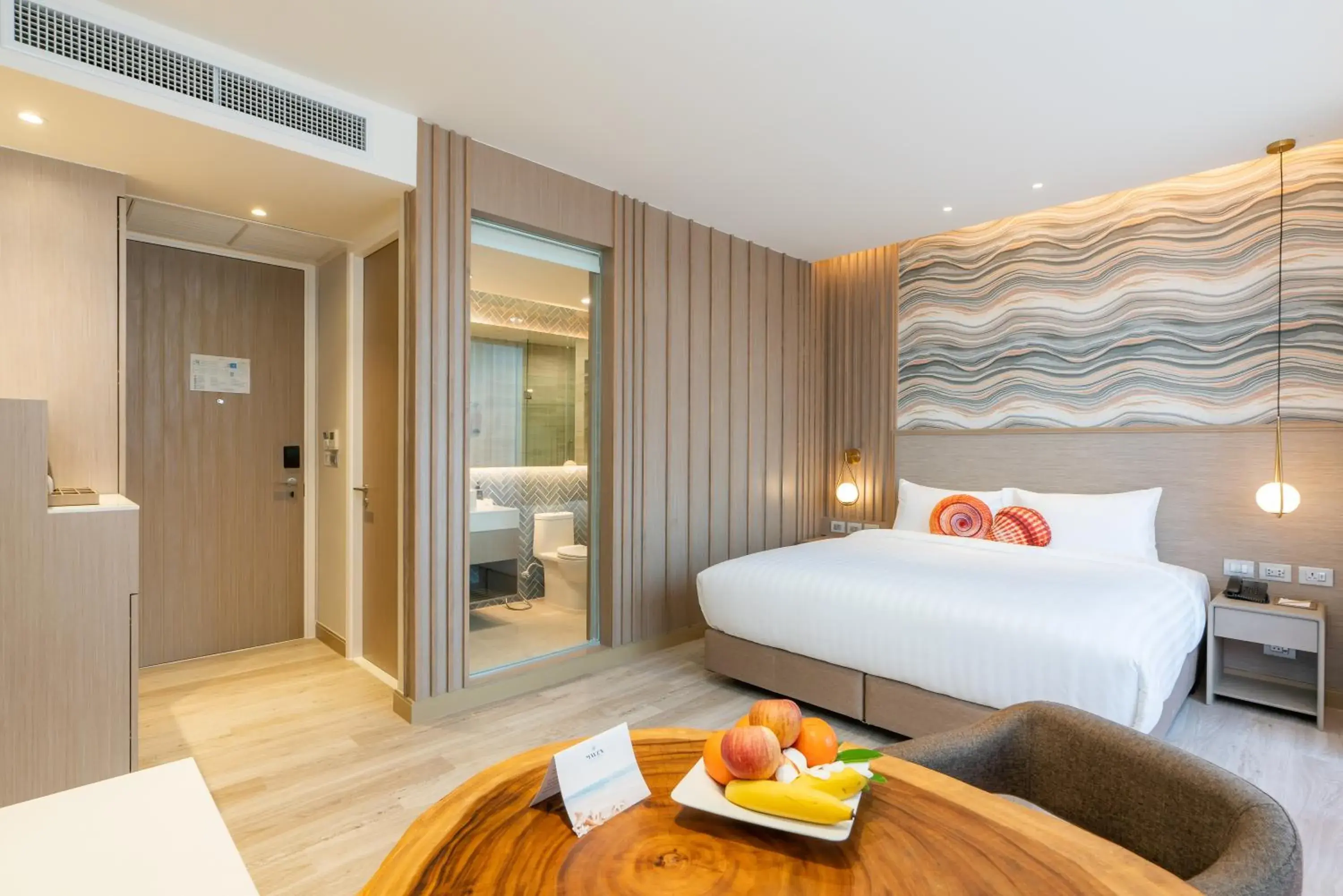 Bedroom, Bed in Maven Stylish Hotel Hua Hin Bedroom, Bed in Maven Stylish Hotel Hua Hin