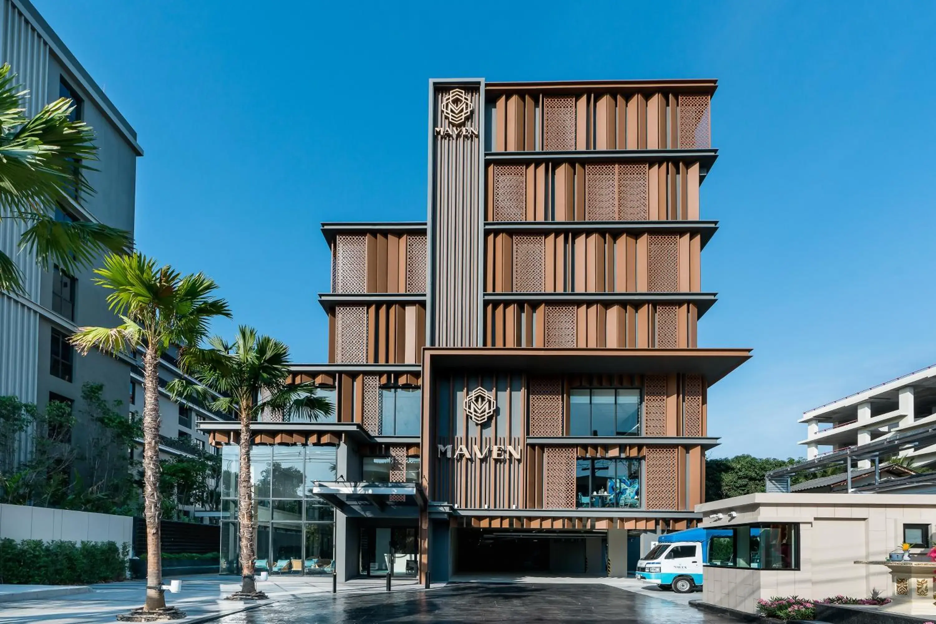 Property building in Maven Stylish Hotel Hua Hin Property building in Maven Stylish Hotel Hua Hin