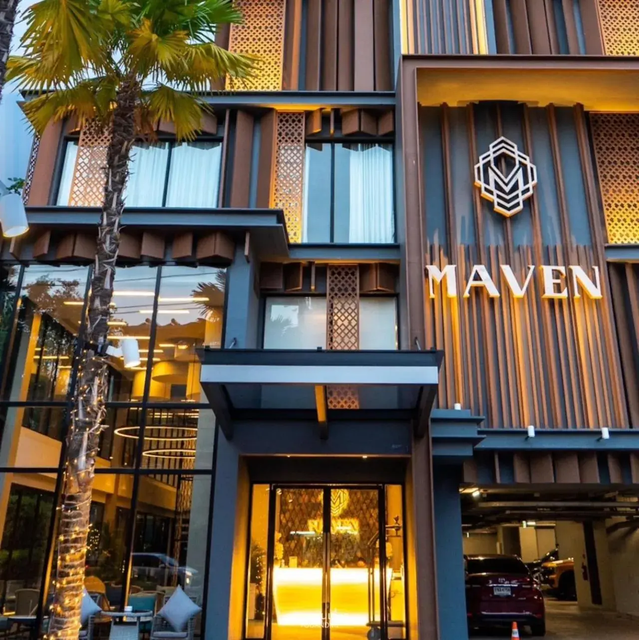 Property building in Maven Stylish Hotel Hua Hin Property building in Maven Stylish Hotel Hua Hin