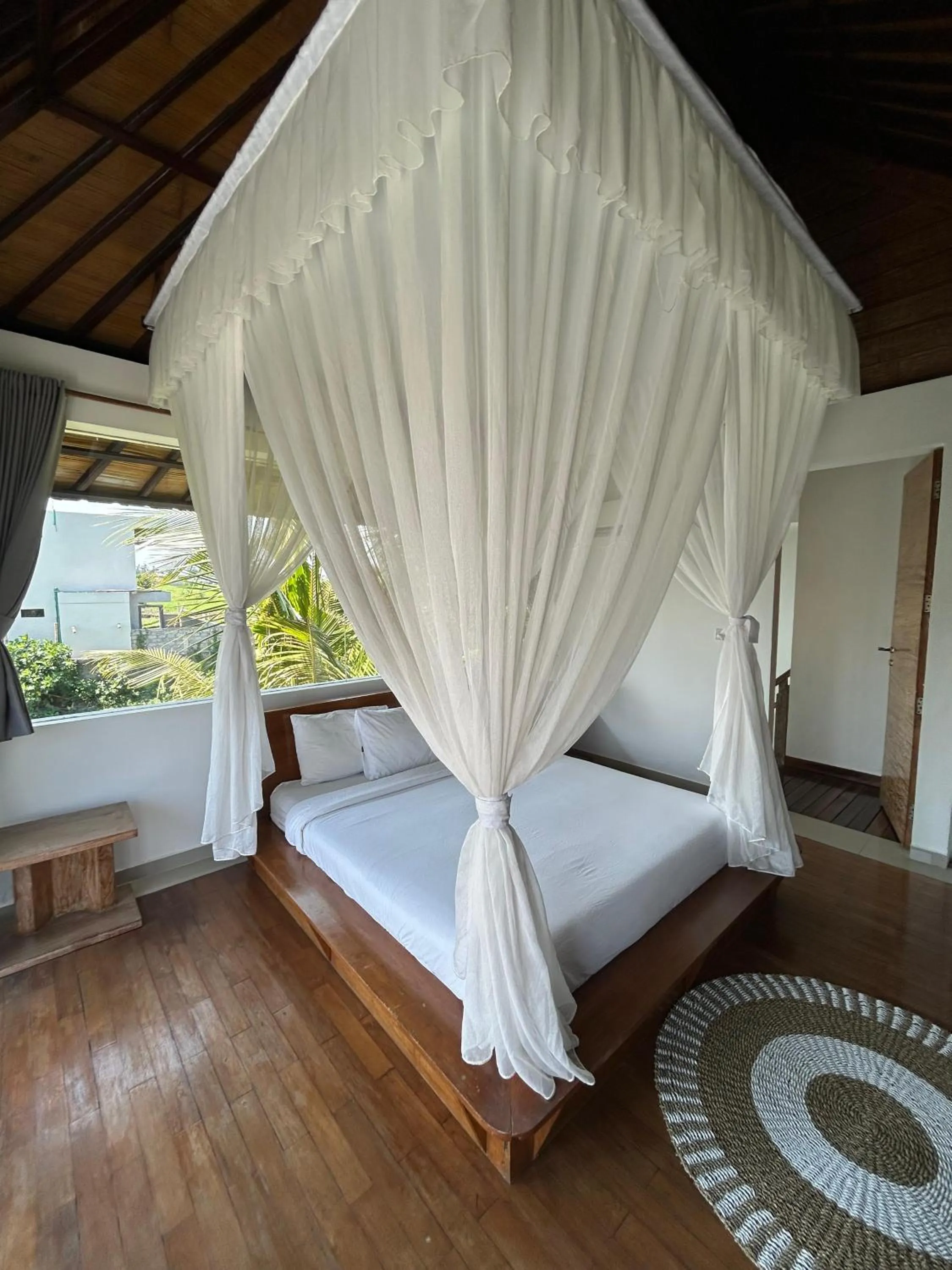 Bed in D'sawah Villa