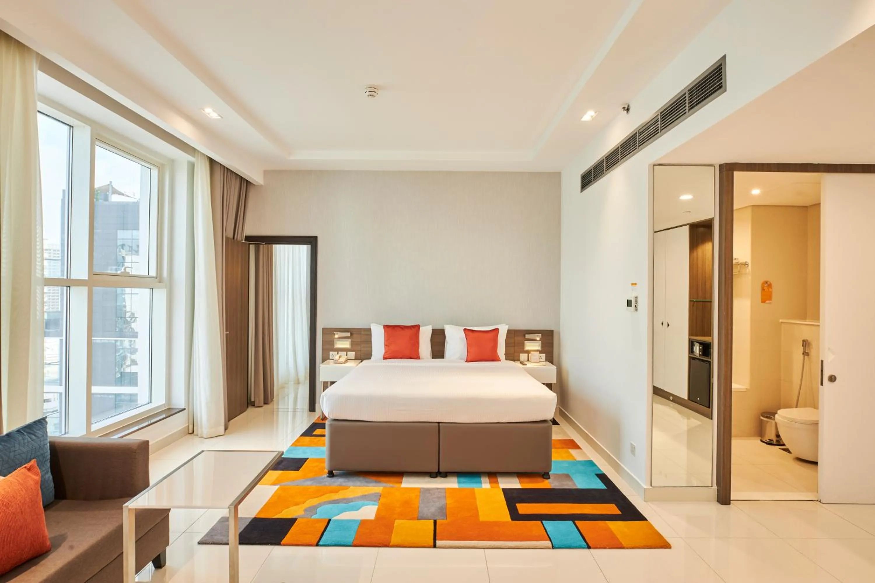 Bed in Citymax Hotel Business Bay