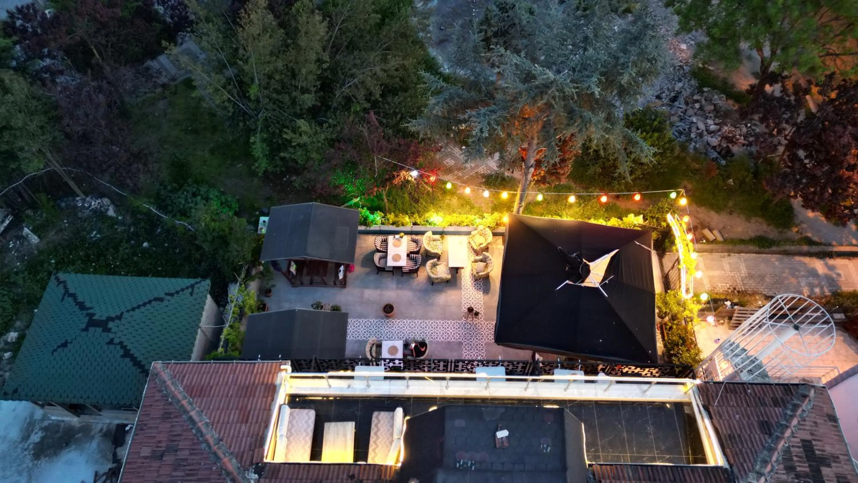 Bird's eye view in Turkuaz Hotel