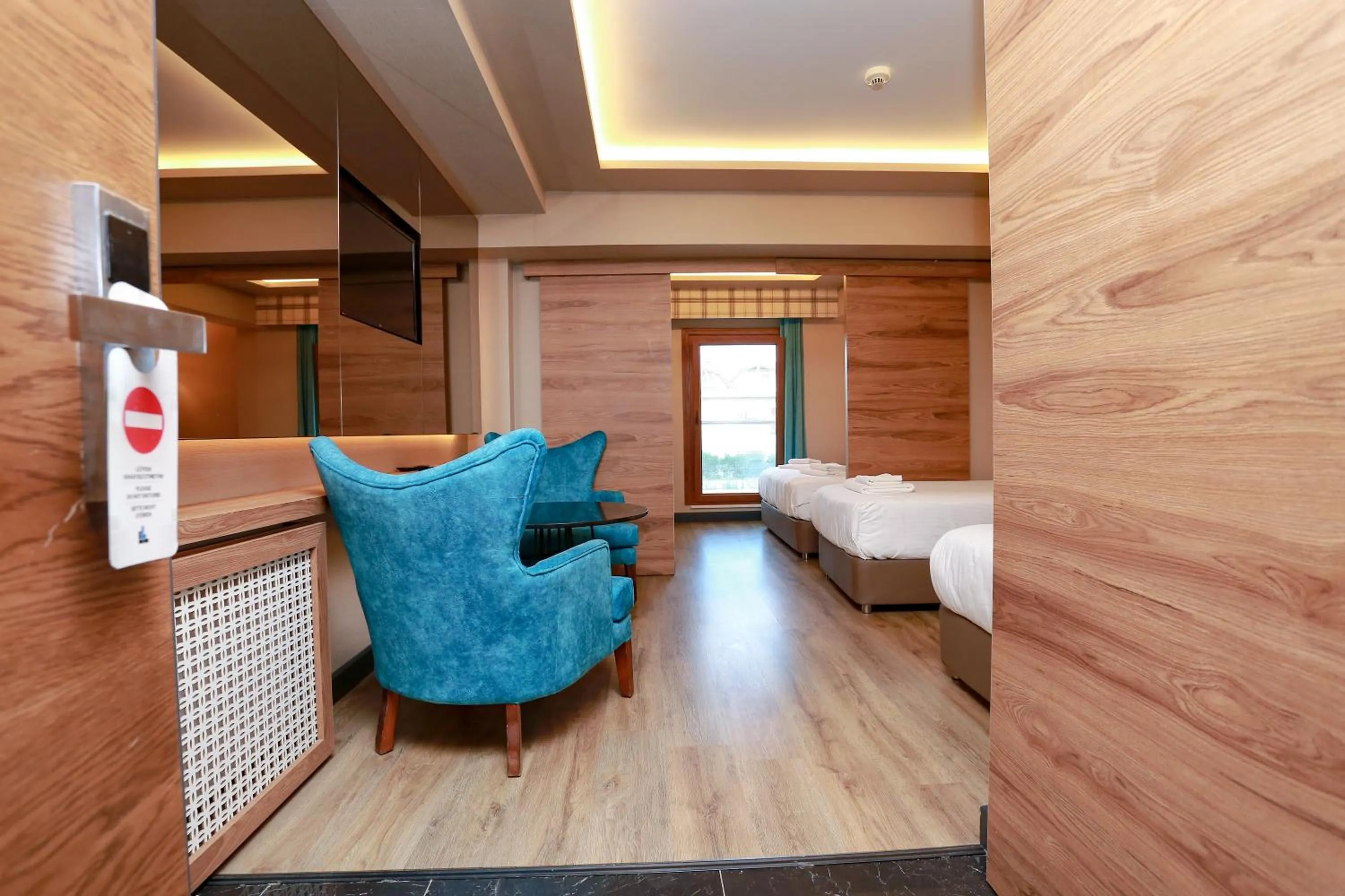 Bedroom in Turkuaz Hotel