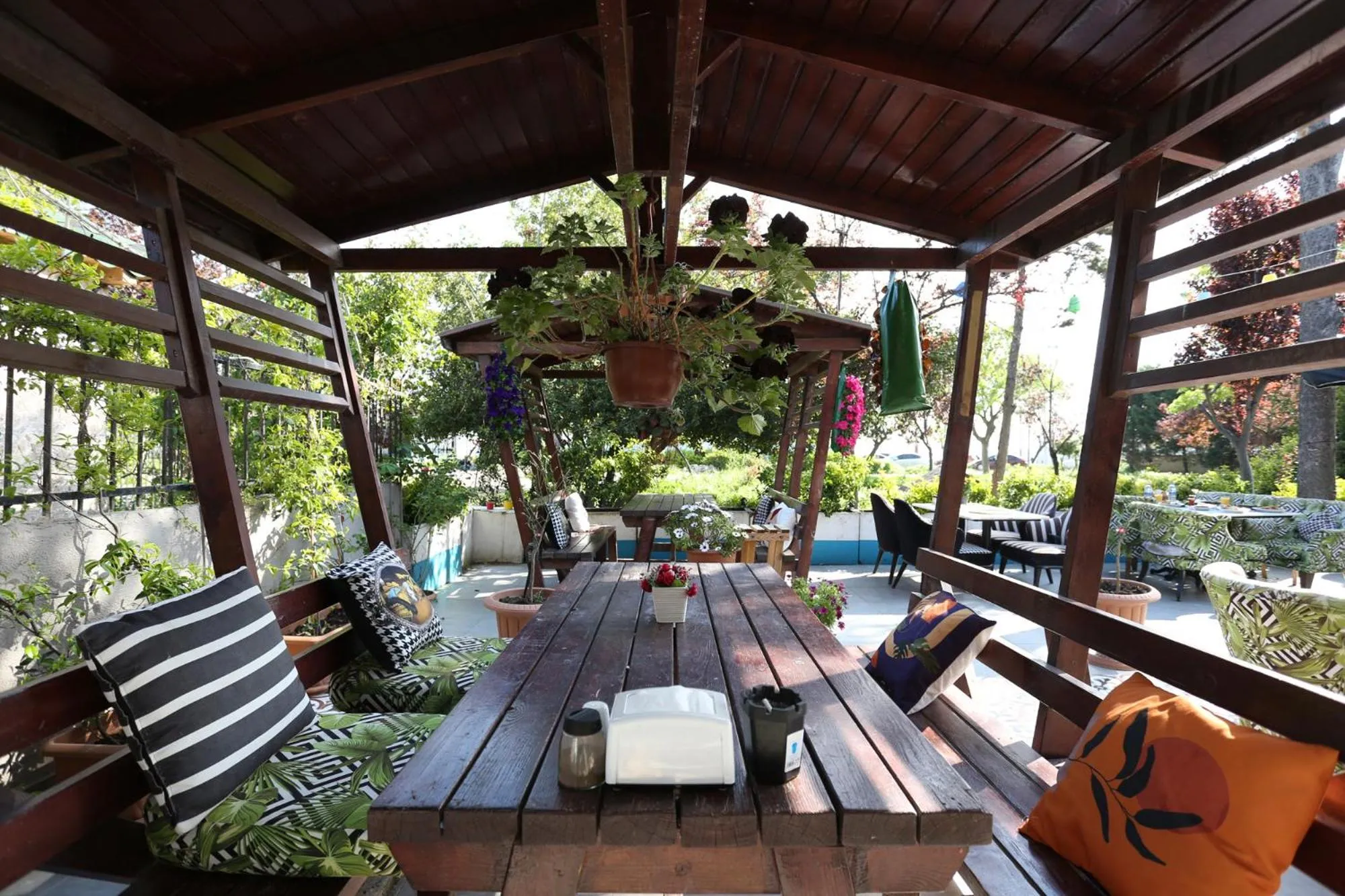 Garden in Turkuaz Hotel