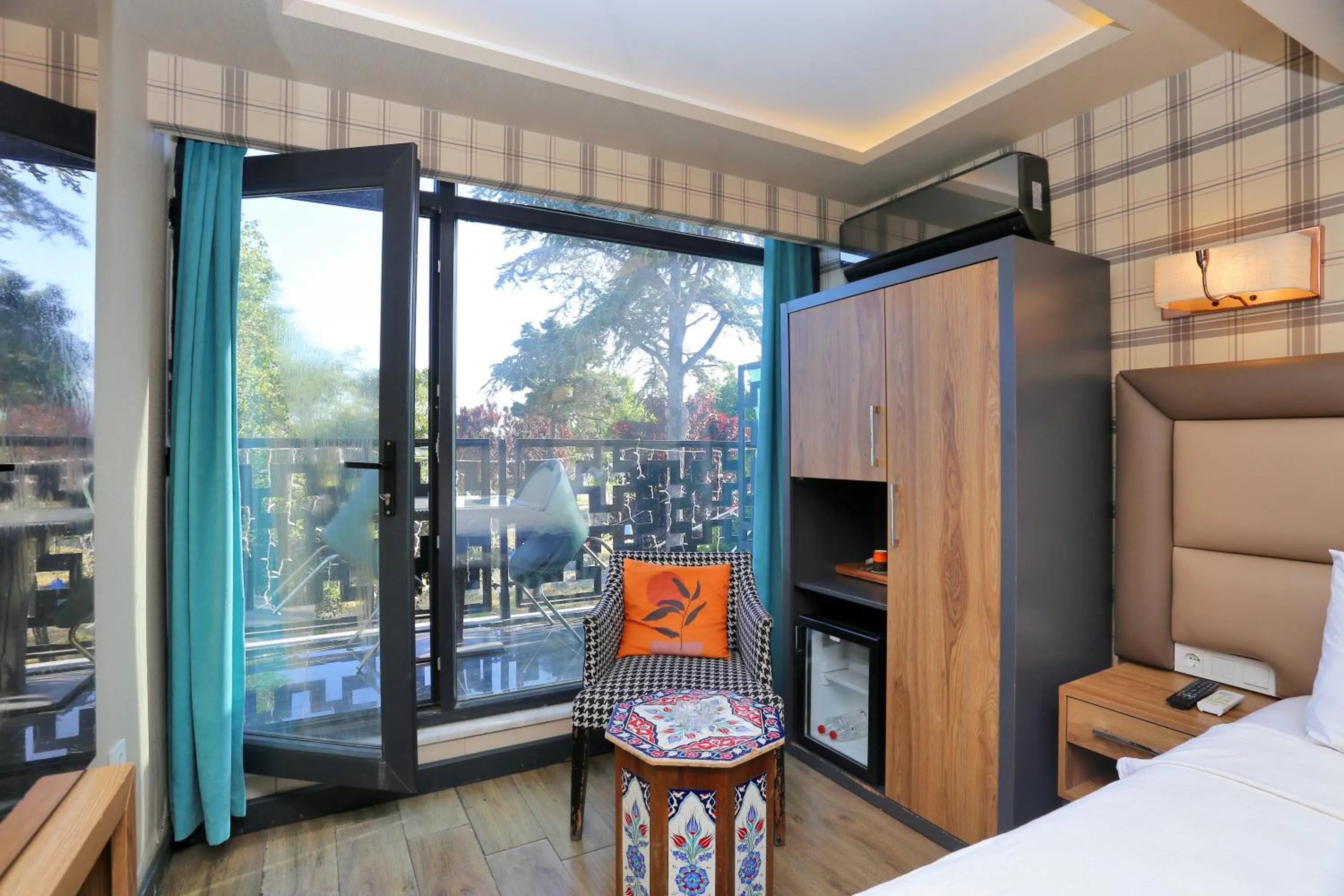 Bed in Turkuaz Hotel