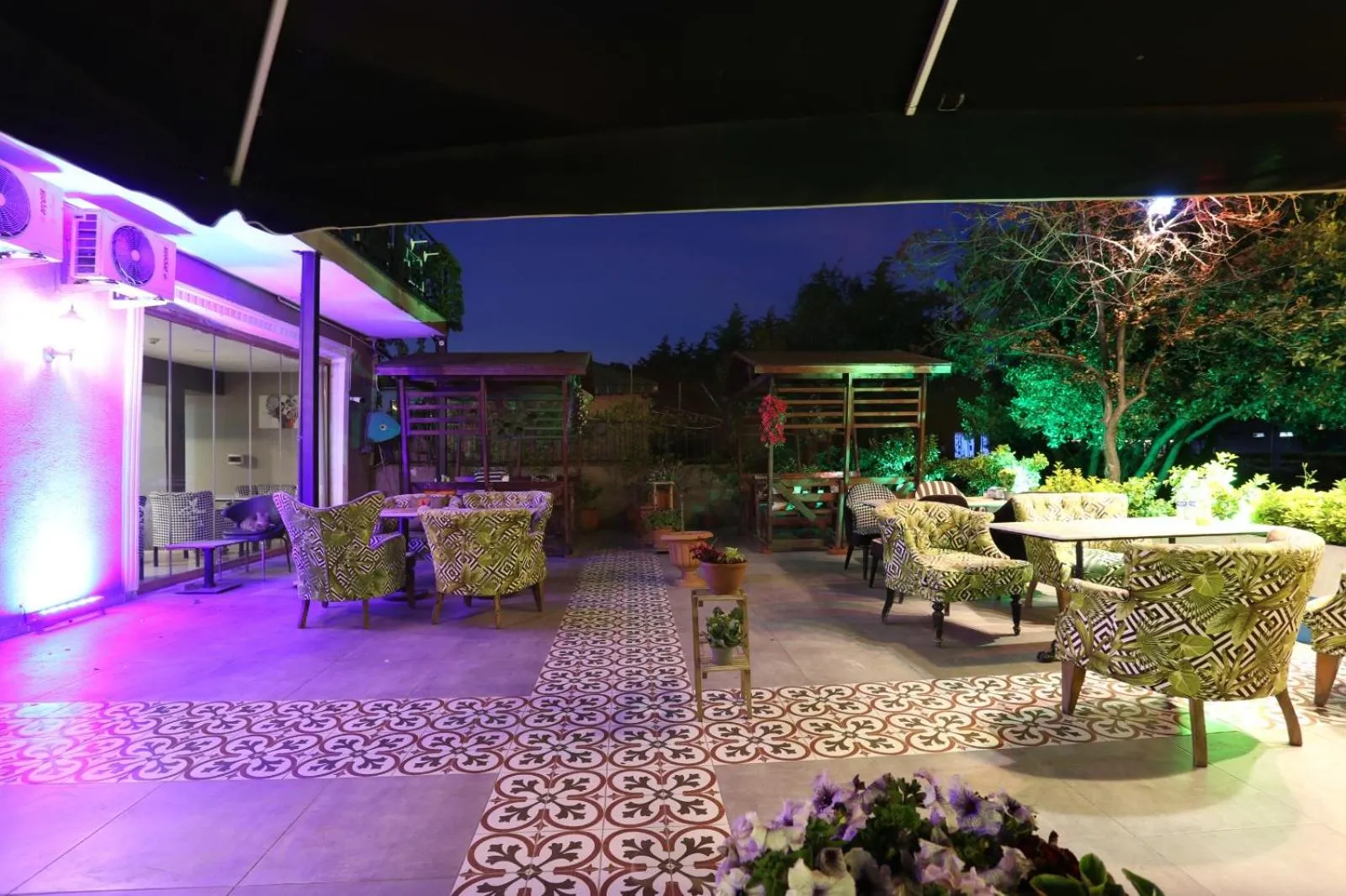 Patio in Turkuaz Hotel