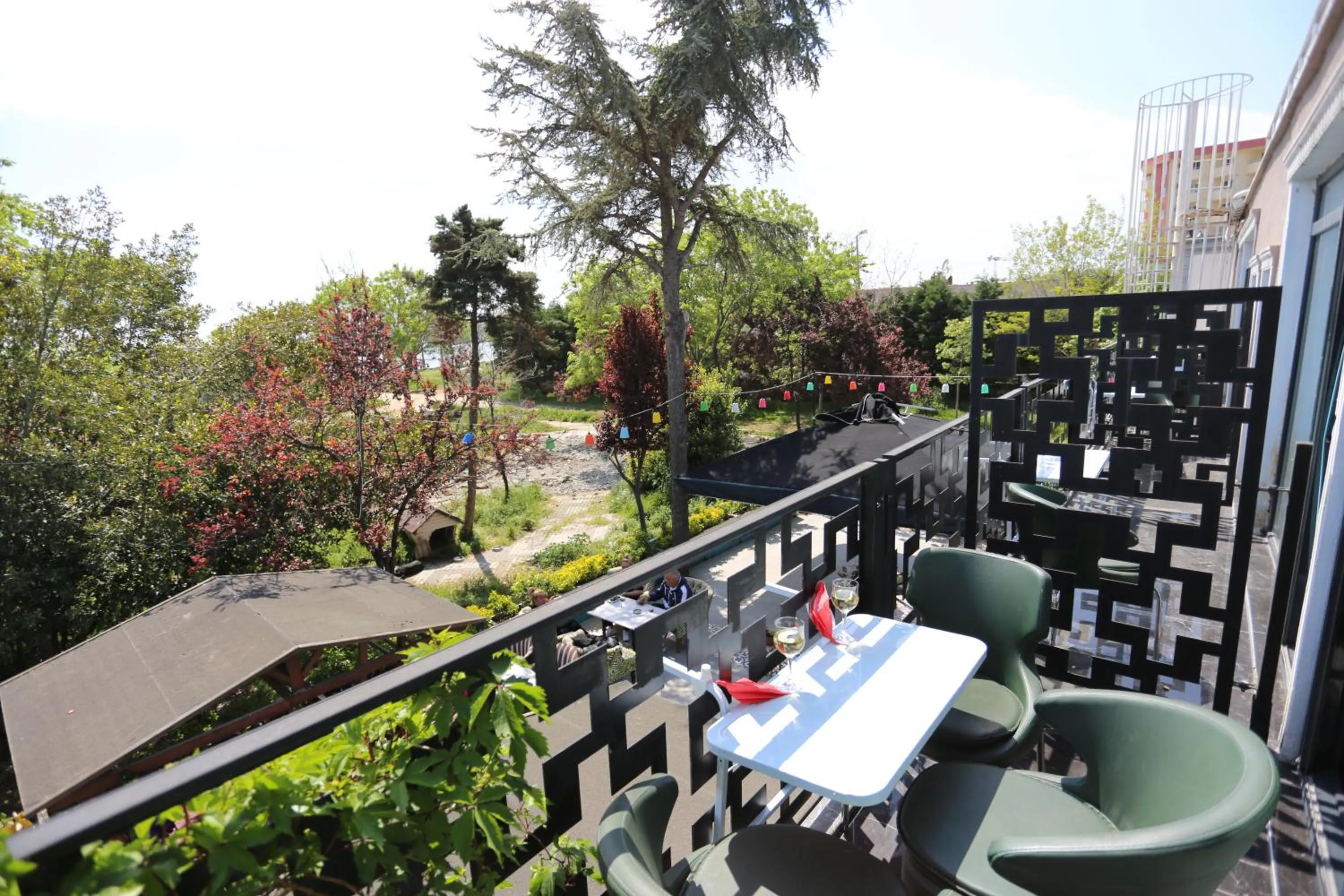 Garden in Turkuaz Hotel
