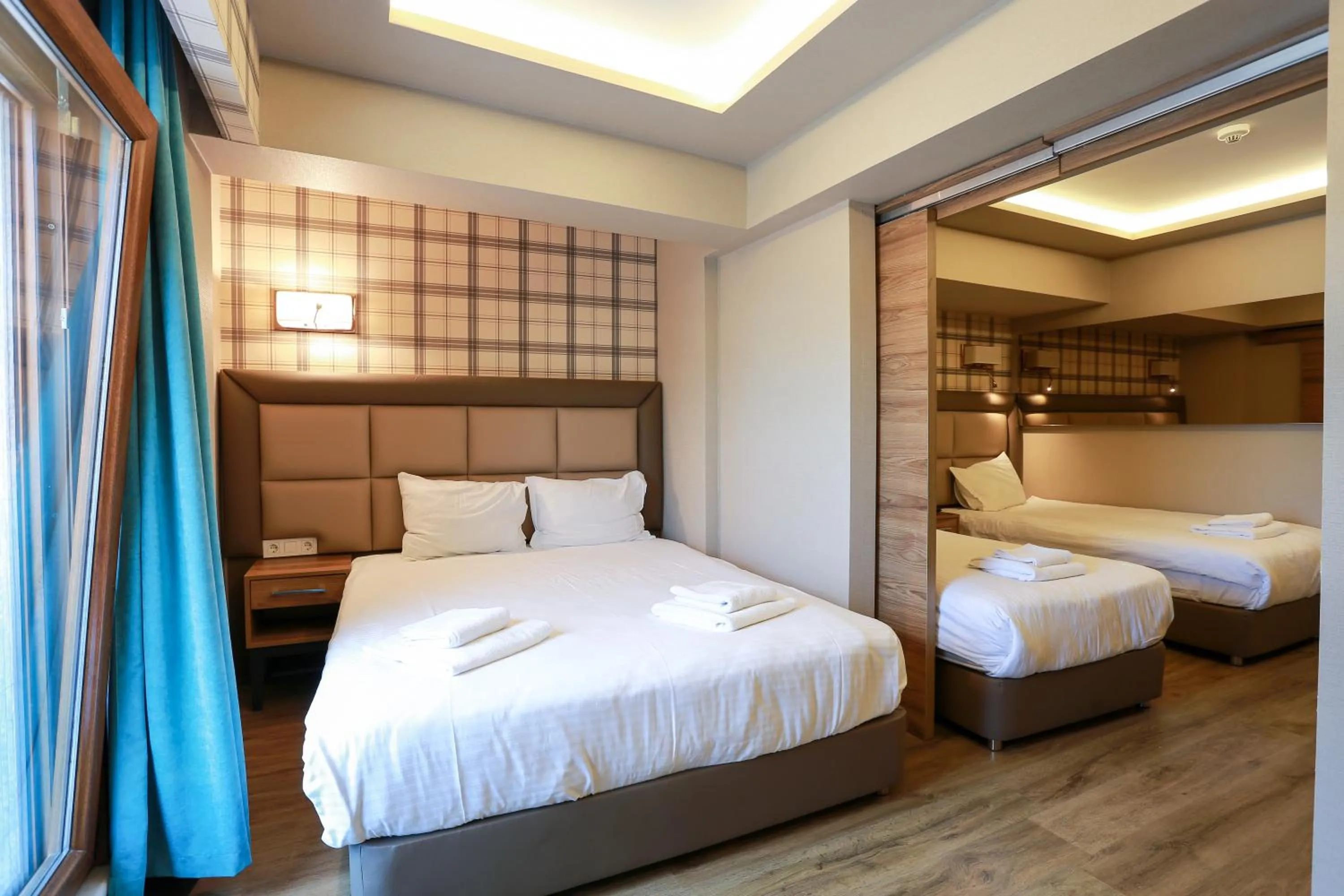 Bedroom, Bed in Turkuaz Hotel