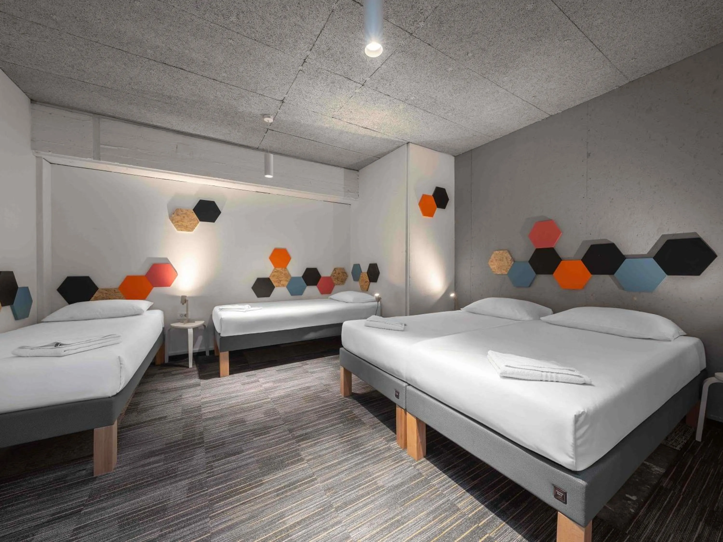 Bedroom, Bed in ibis Styles Ljubljana The Fuzzy Log