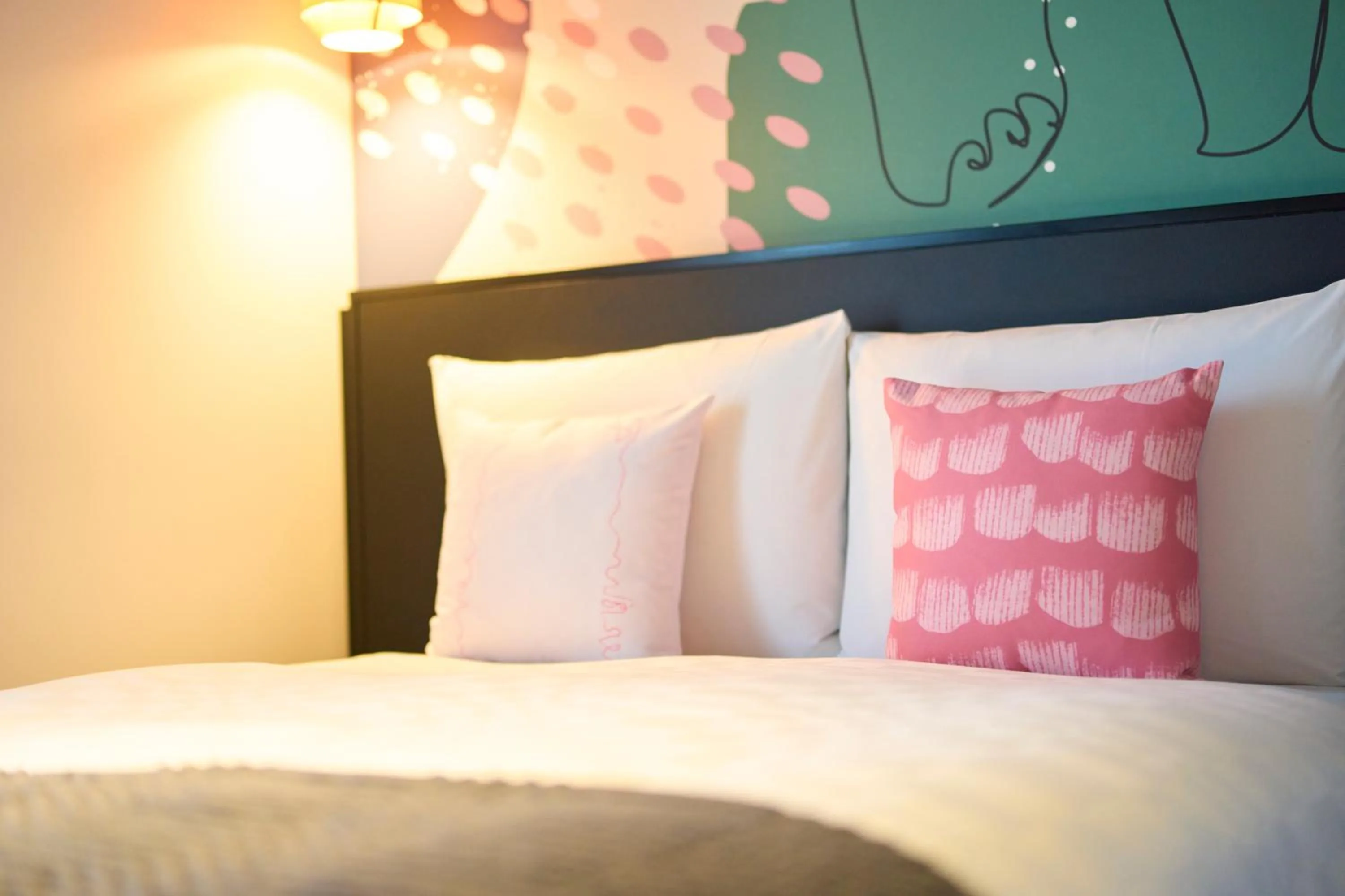 Bed in Hotel Resol Ueno