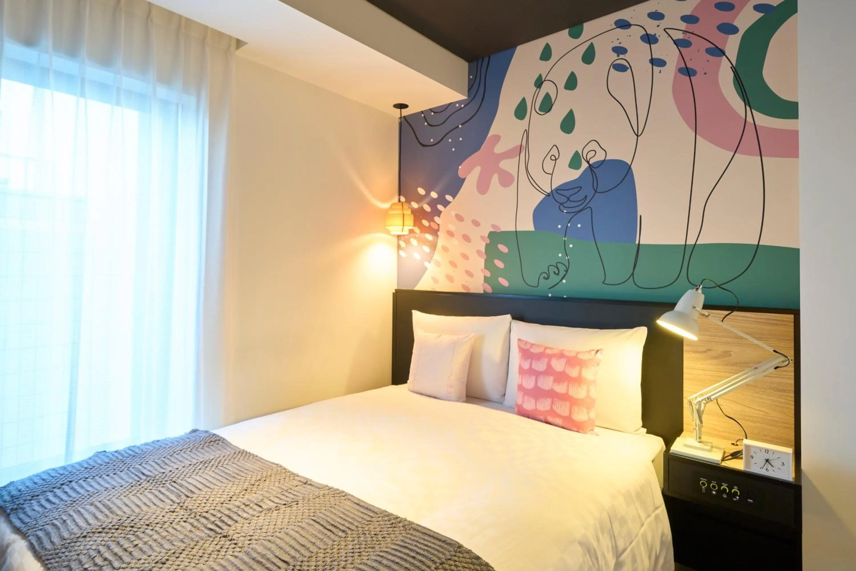 Bed in Hotel Resol Ueno