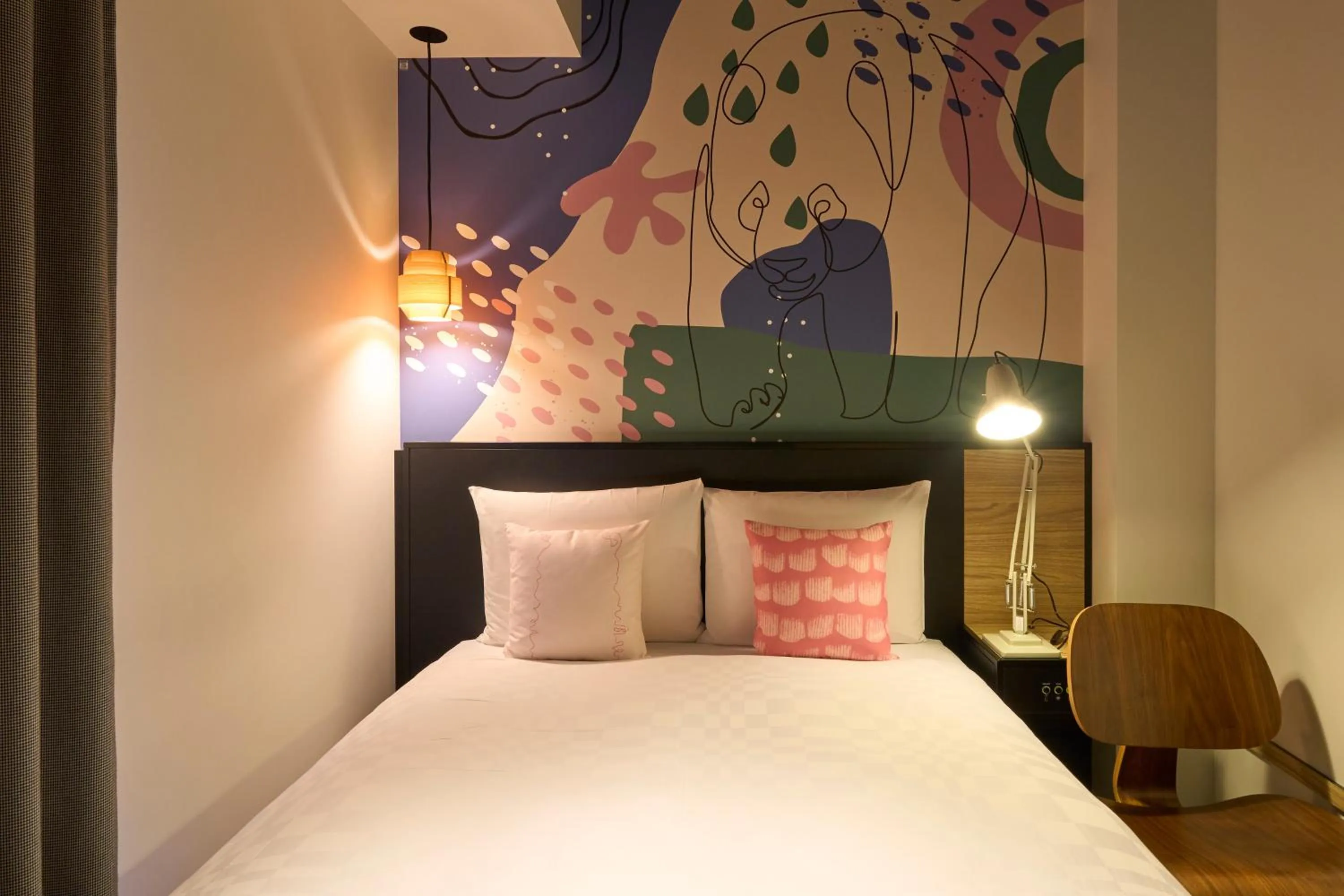 Bed in Hotel Resol Ueno