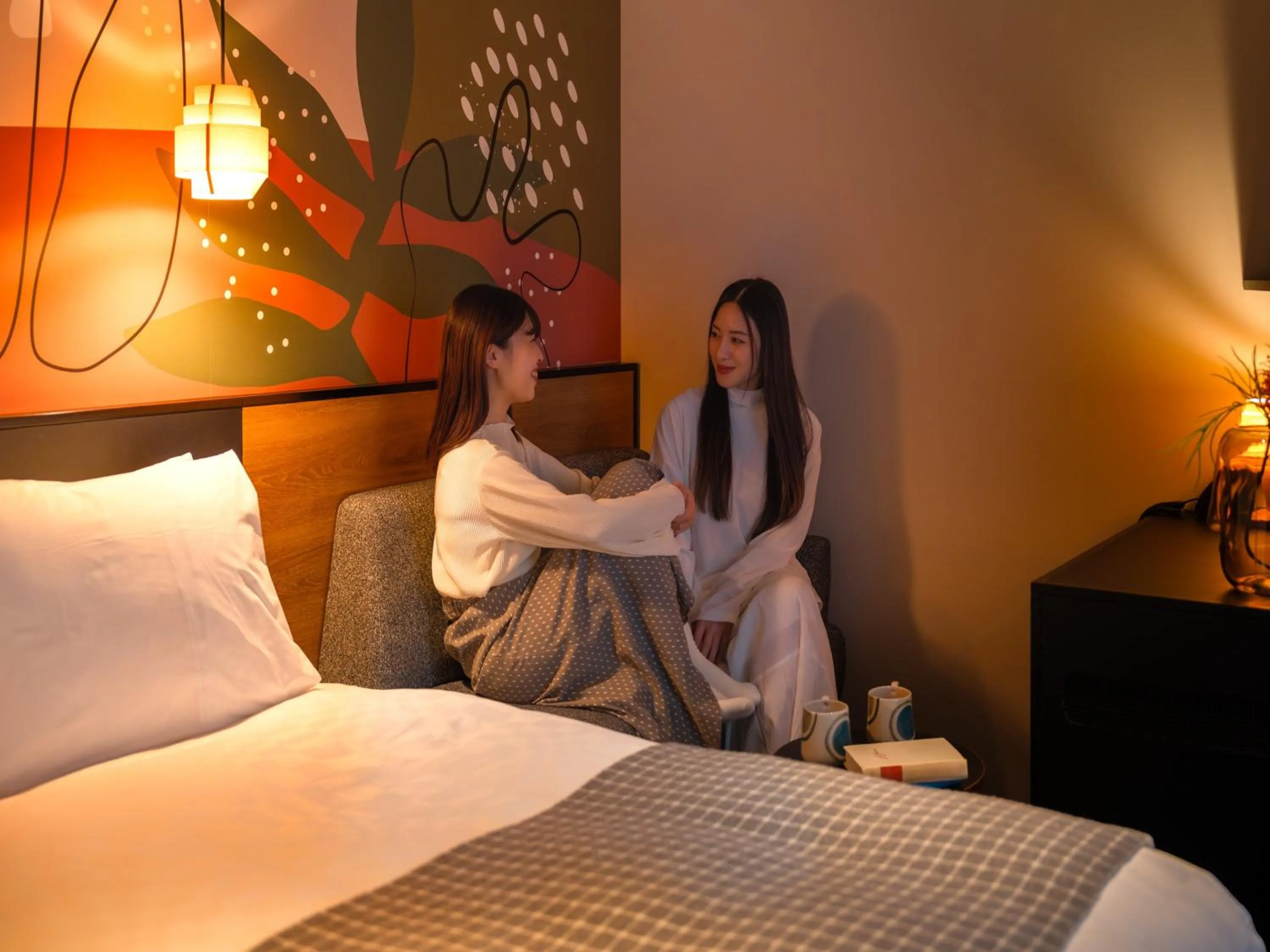 Bed in Hotel Resol Ueno