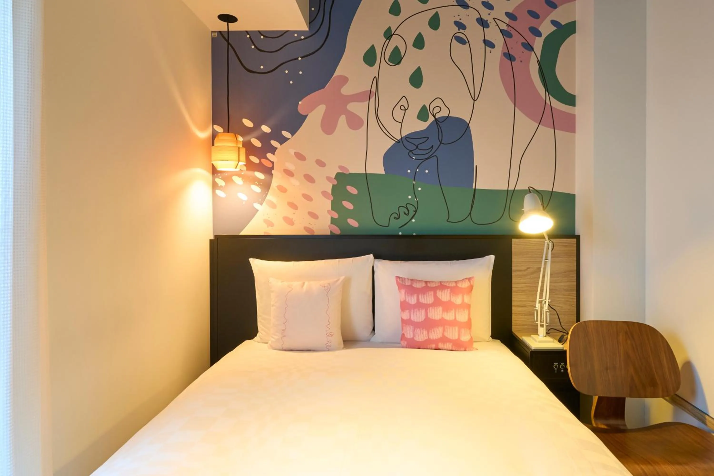 Bed in Hotel Resol Ueno