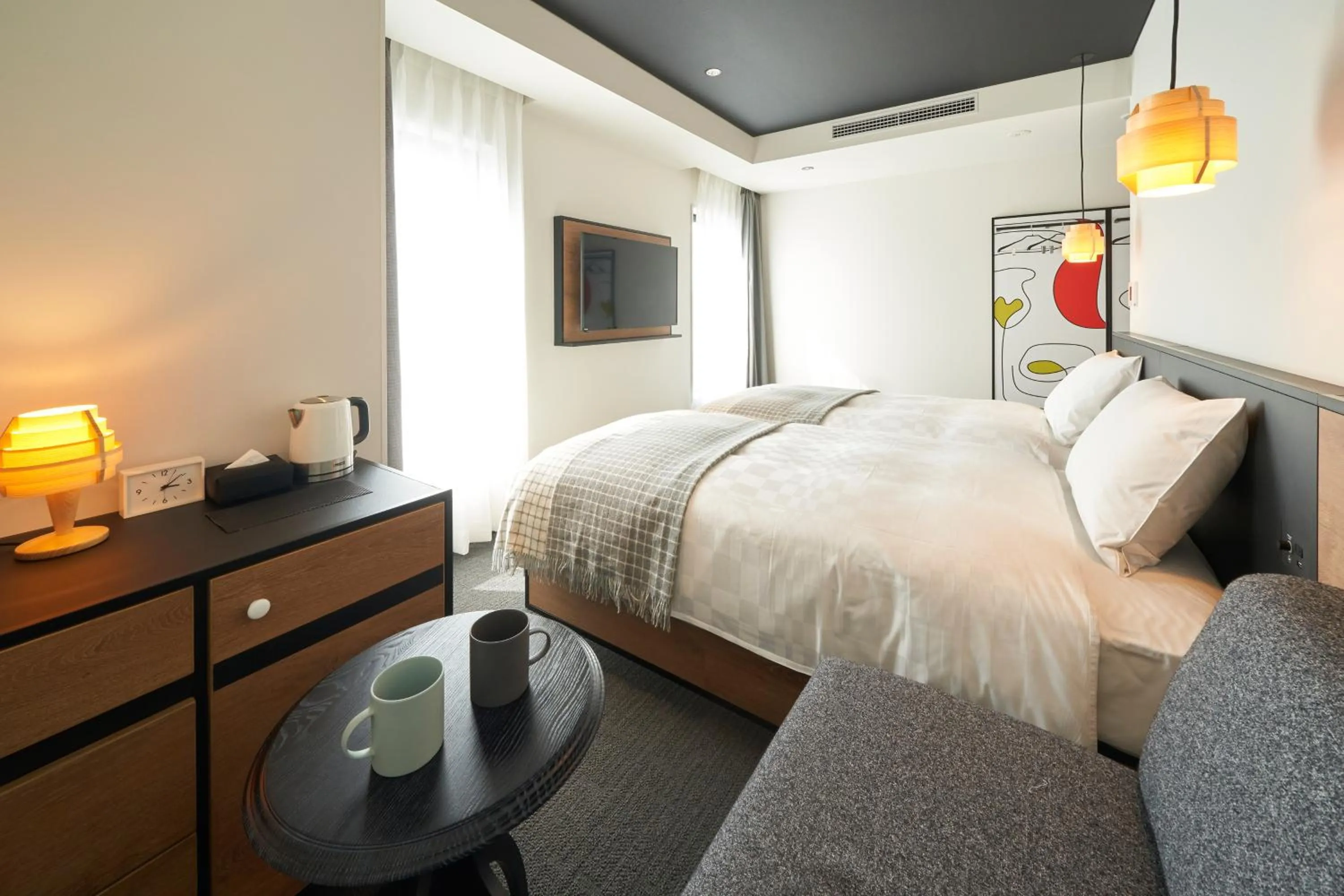 Bed in Hotel Resol Ueno