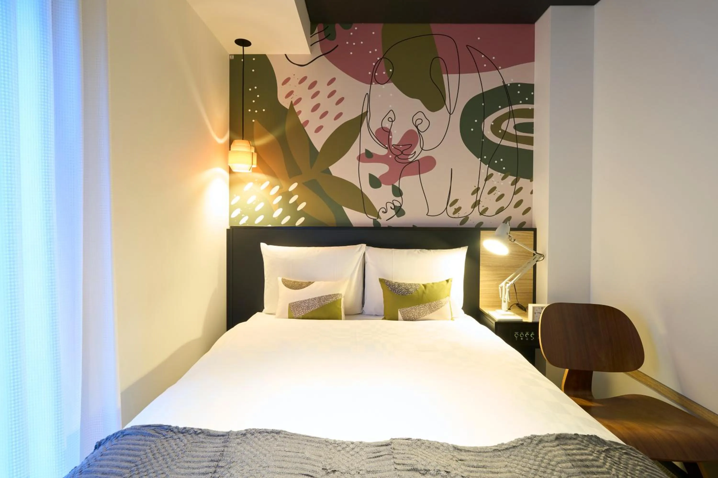 Bed in Hotel Resol Ueno