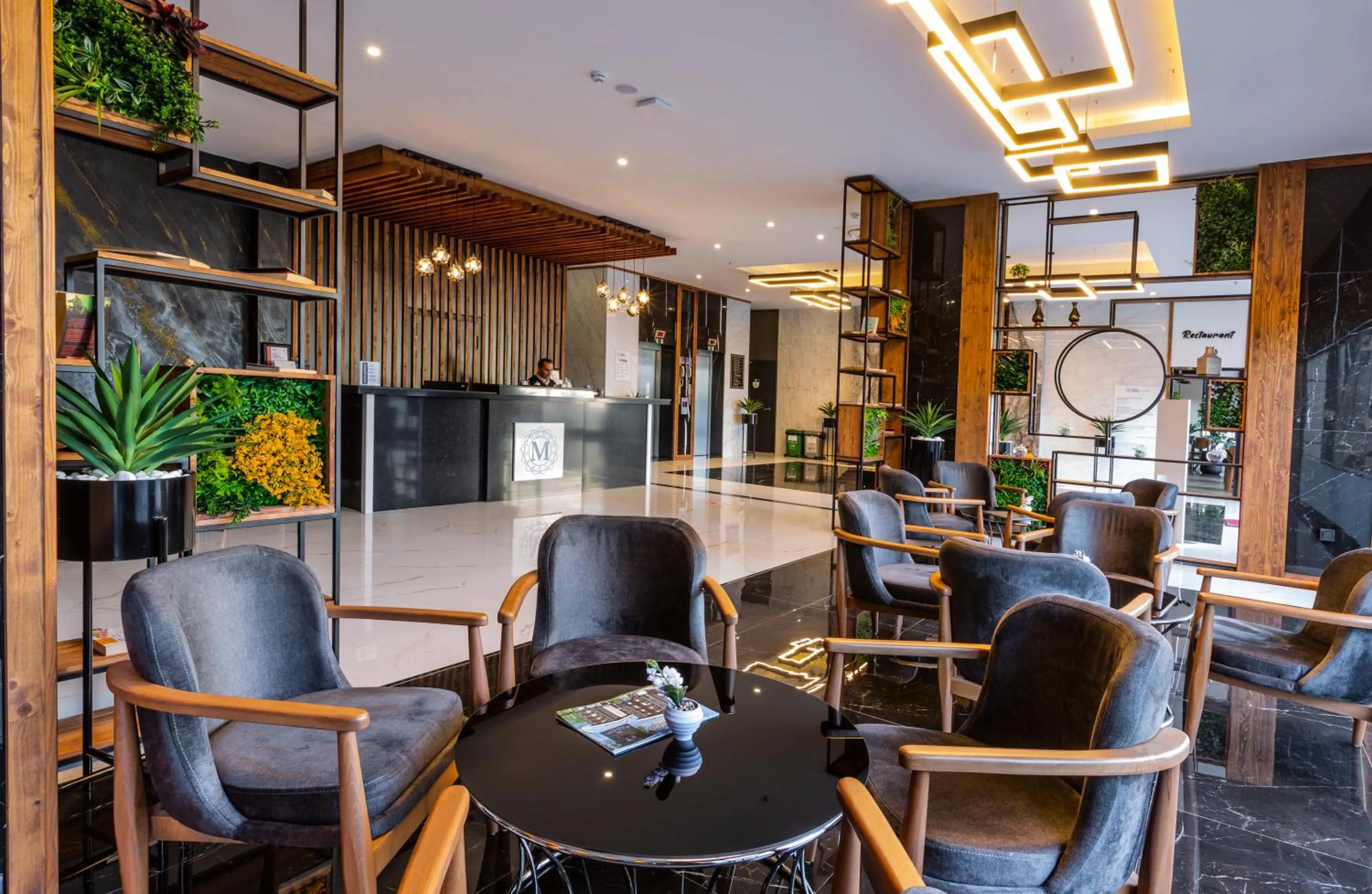 Lobby or reception in Misal Hotel Trabzon