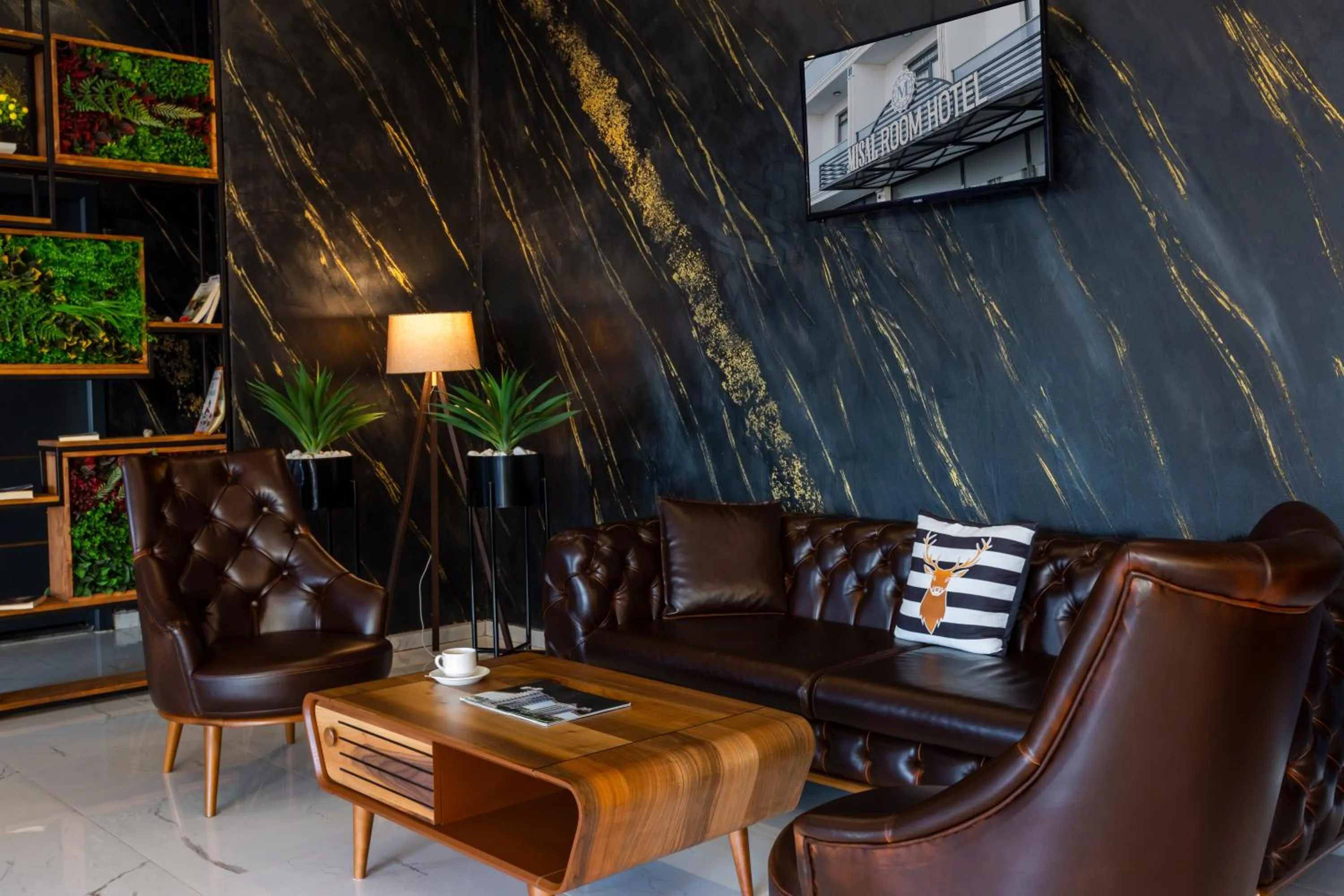 Lobby or reception in Misal Hotel Trabzon