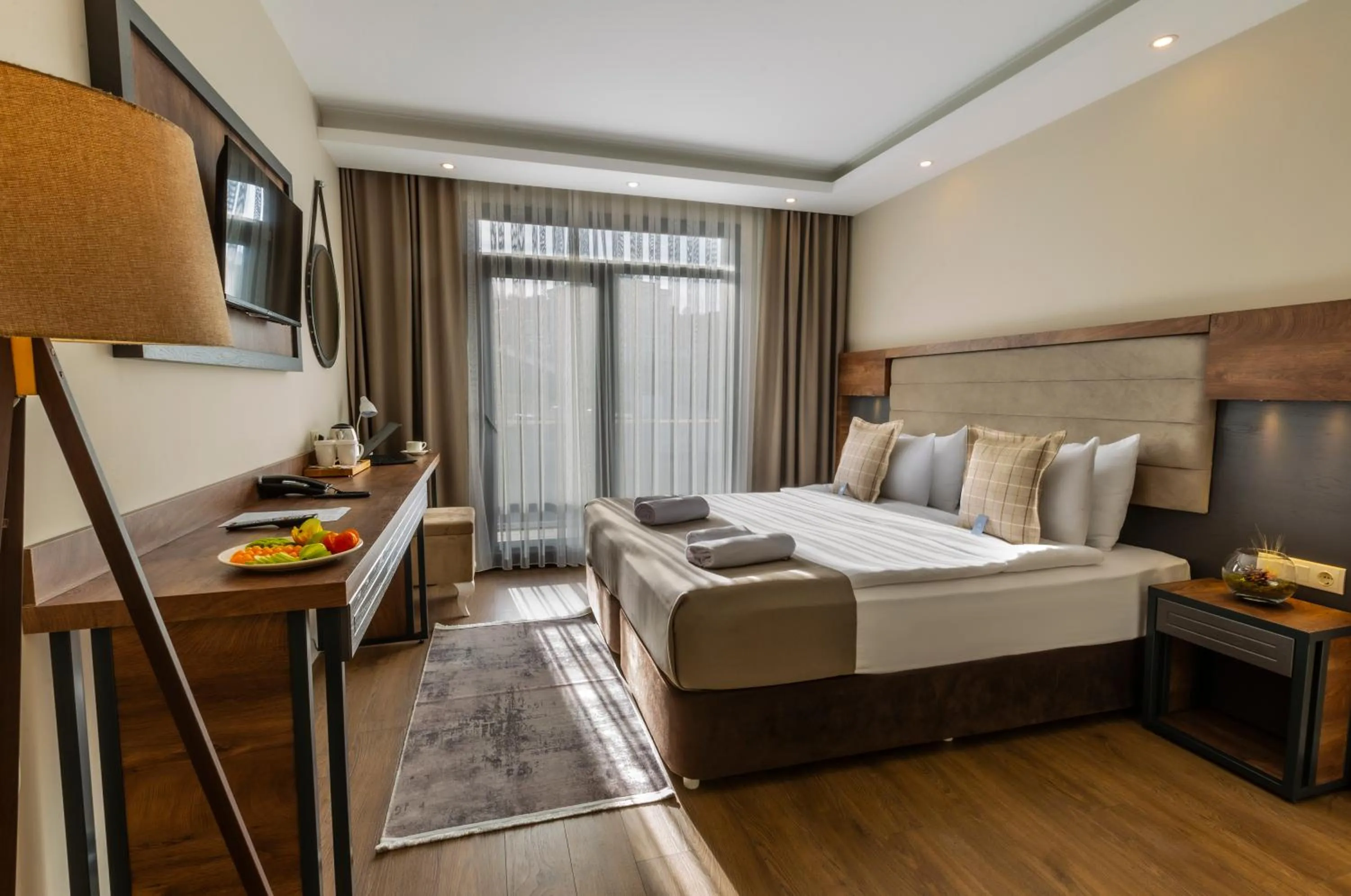 Bed in Misal Hotel Trabzon