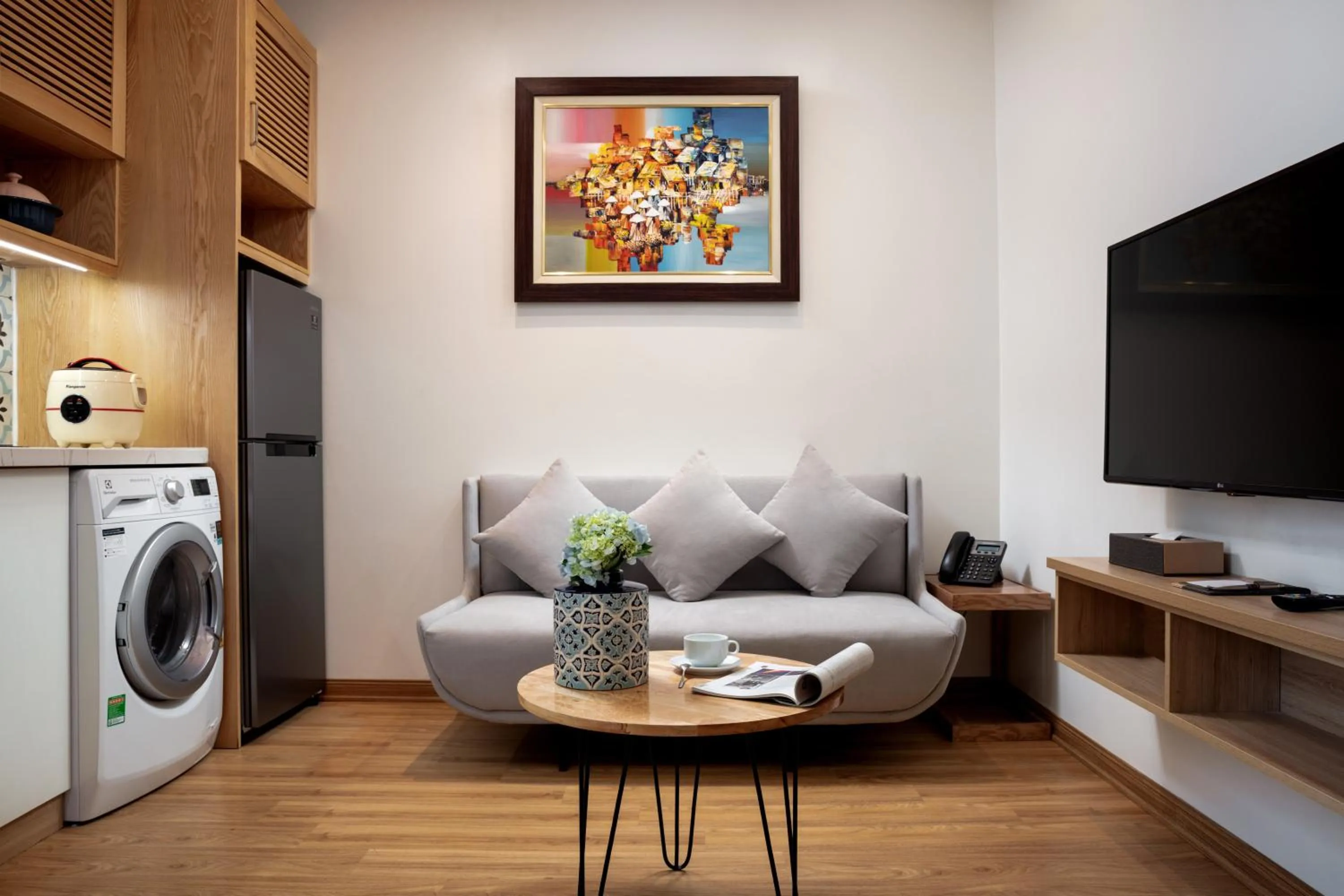 Living room in The Galaxy Home Hotel & Apartment