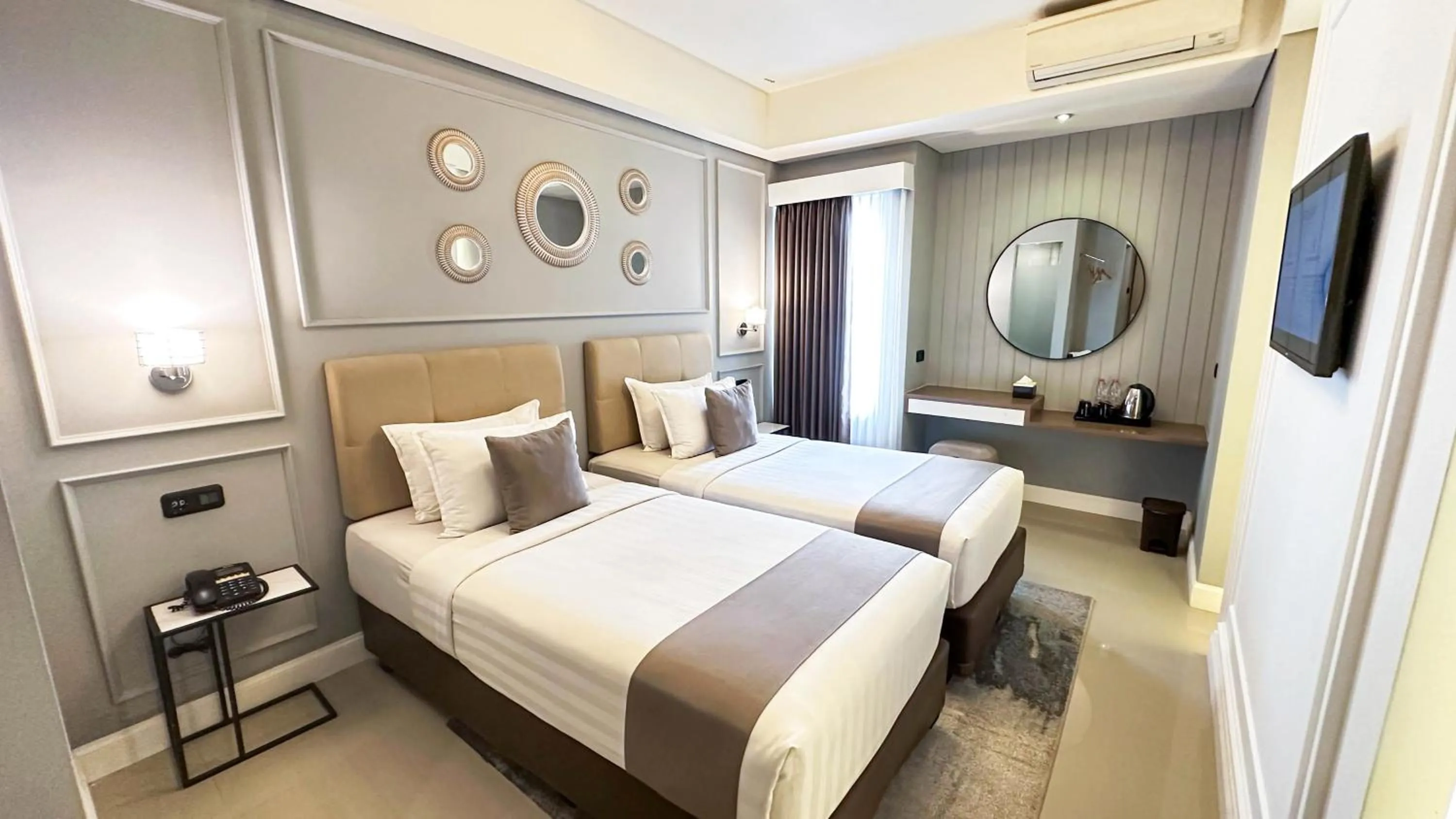 Bed in Hotel FortunaGrande Malioboro Yogyakarta