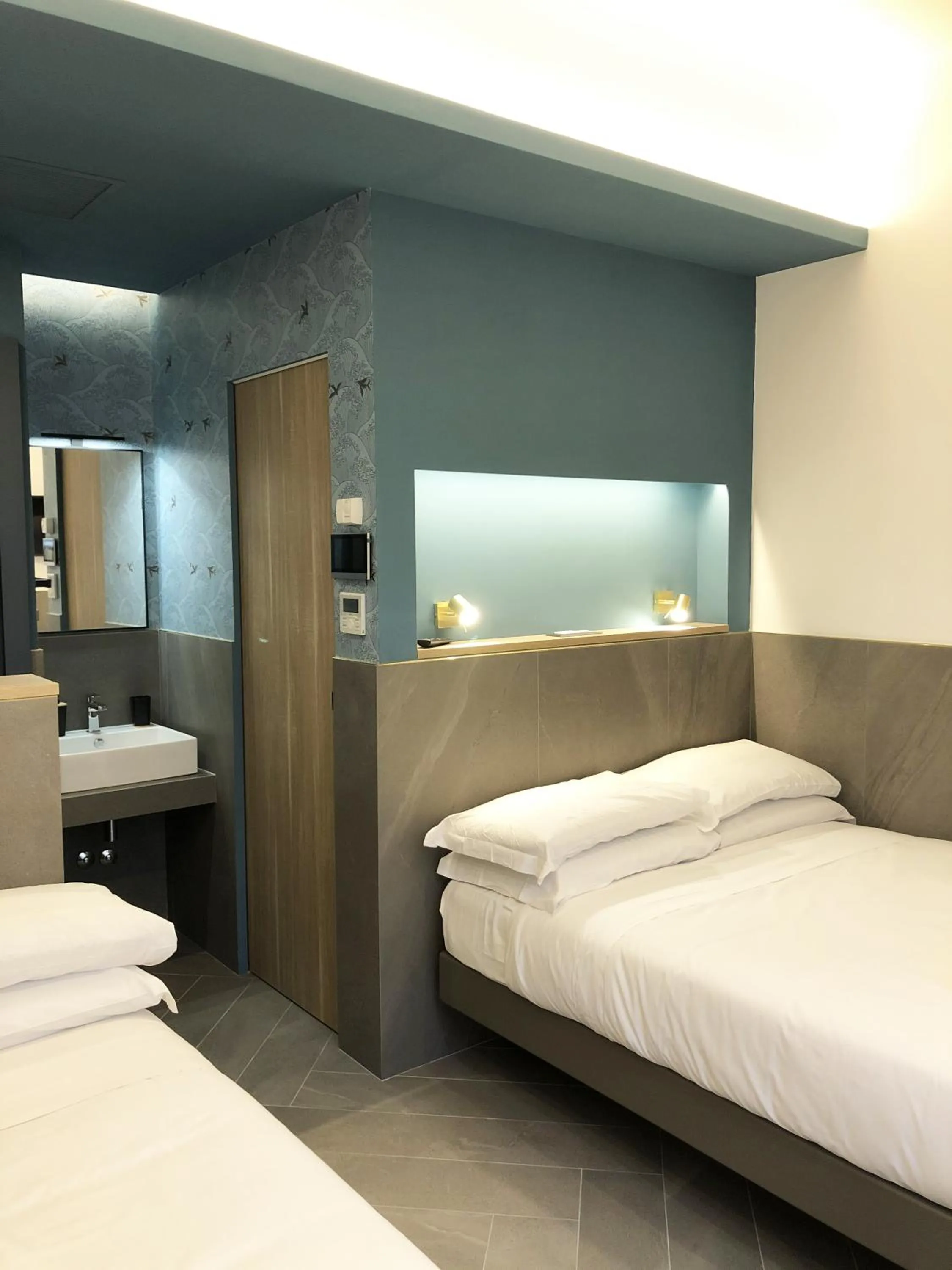 Bed in Ottaviano Smart Rooms