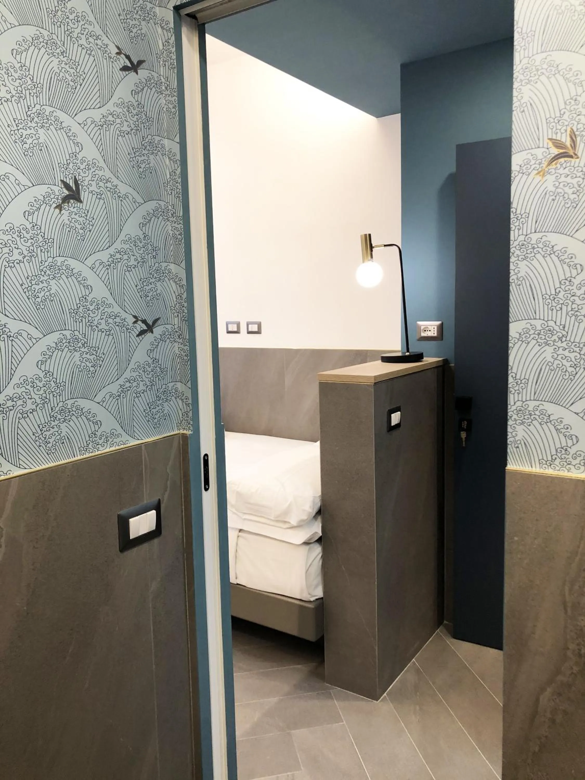 Bathroom, Bed in Ottaviano Smart Rooms