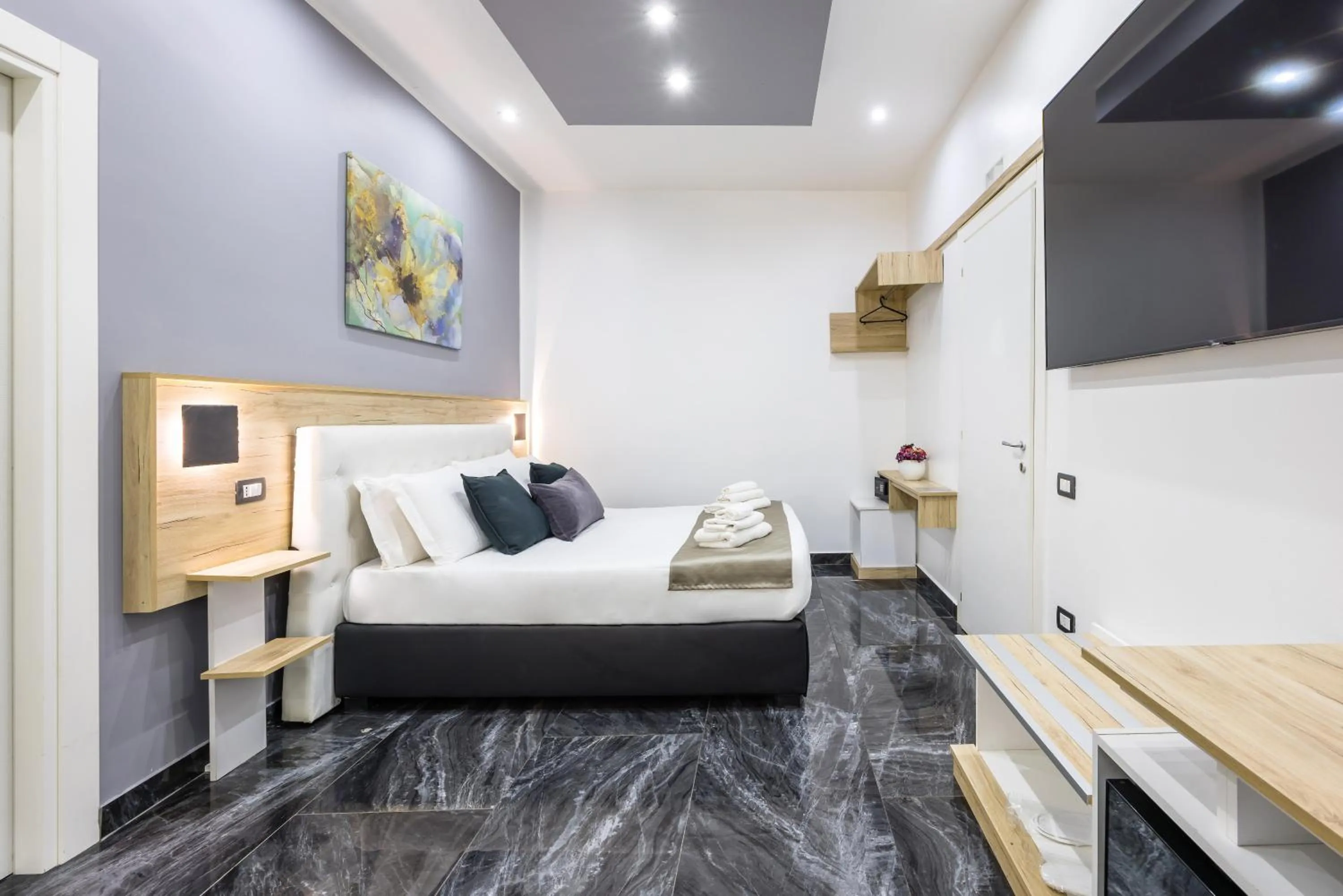 Bed in Palace Napoli