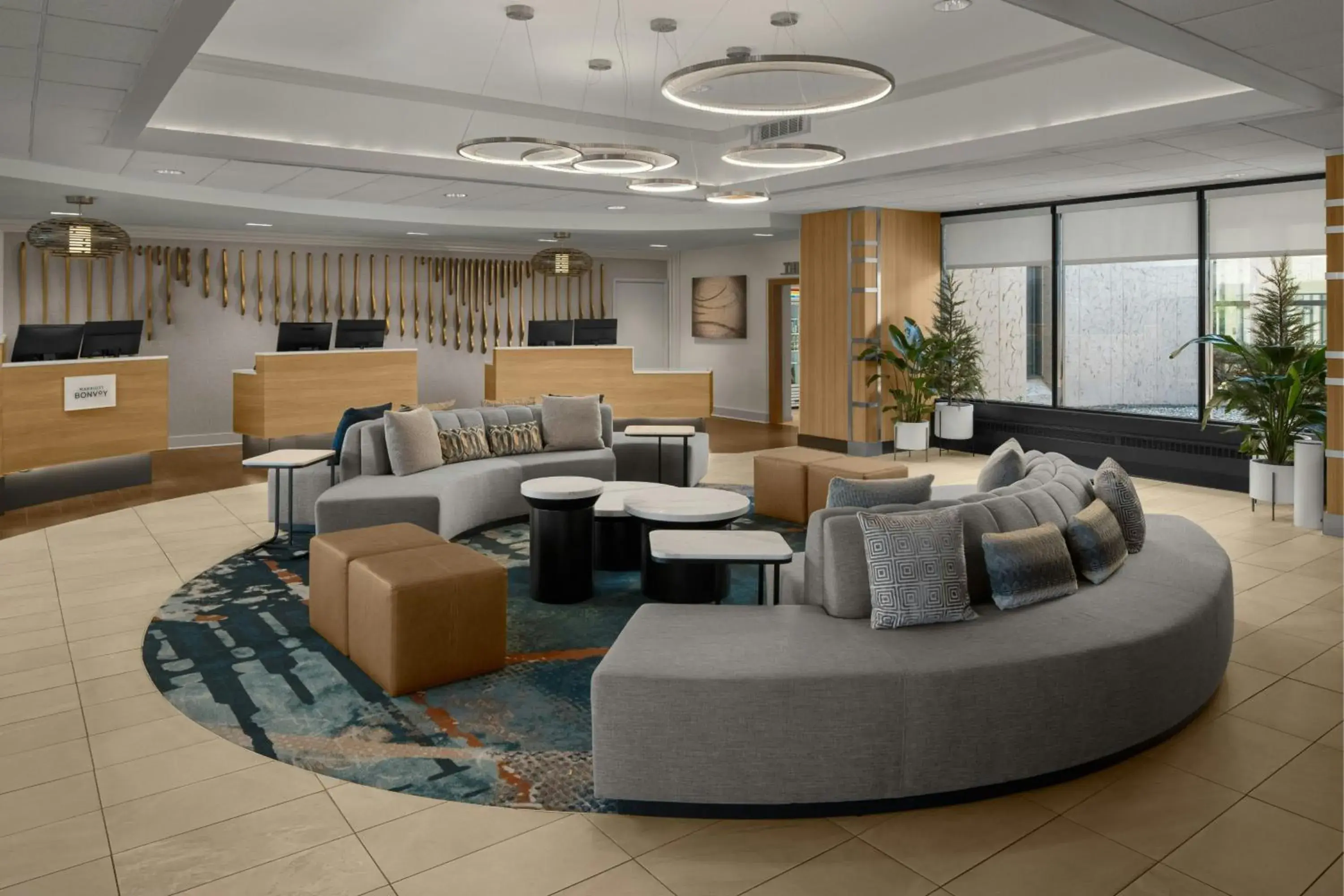 Lobby or reception in Sheraton Milwaukee Brookfield Lobby or reception in Sheraton Milwaukee Brookfield