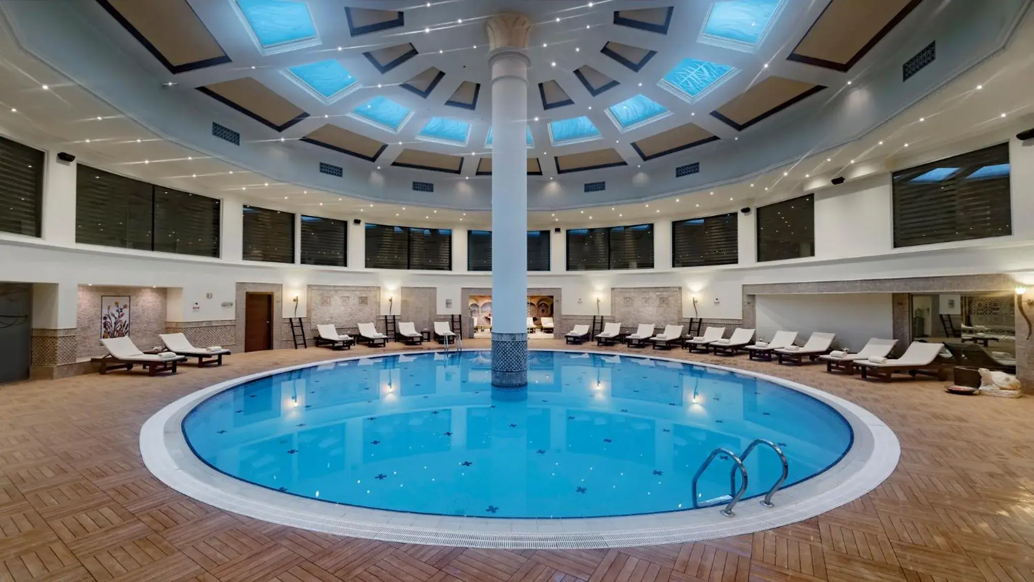 Pool view in Merit Park Hotel Casino & SPA Pool view in Merit Park Hotel Casino & SPA