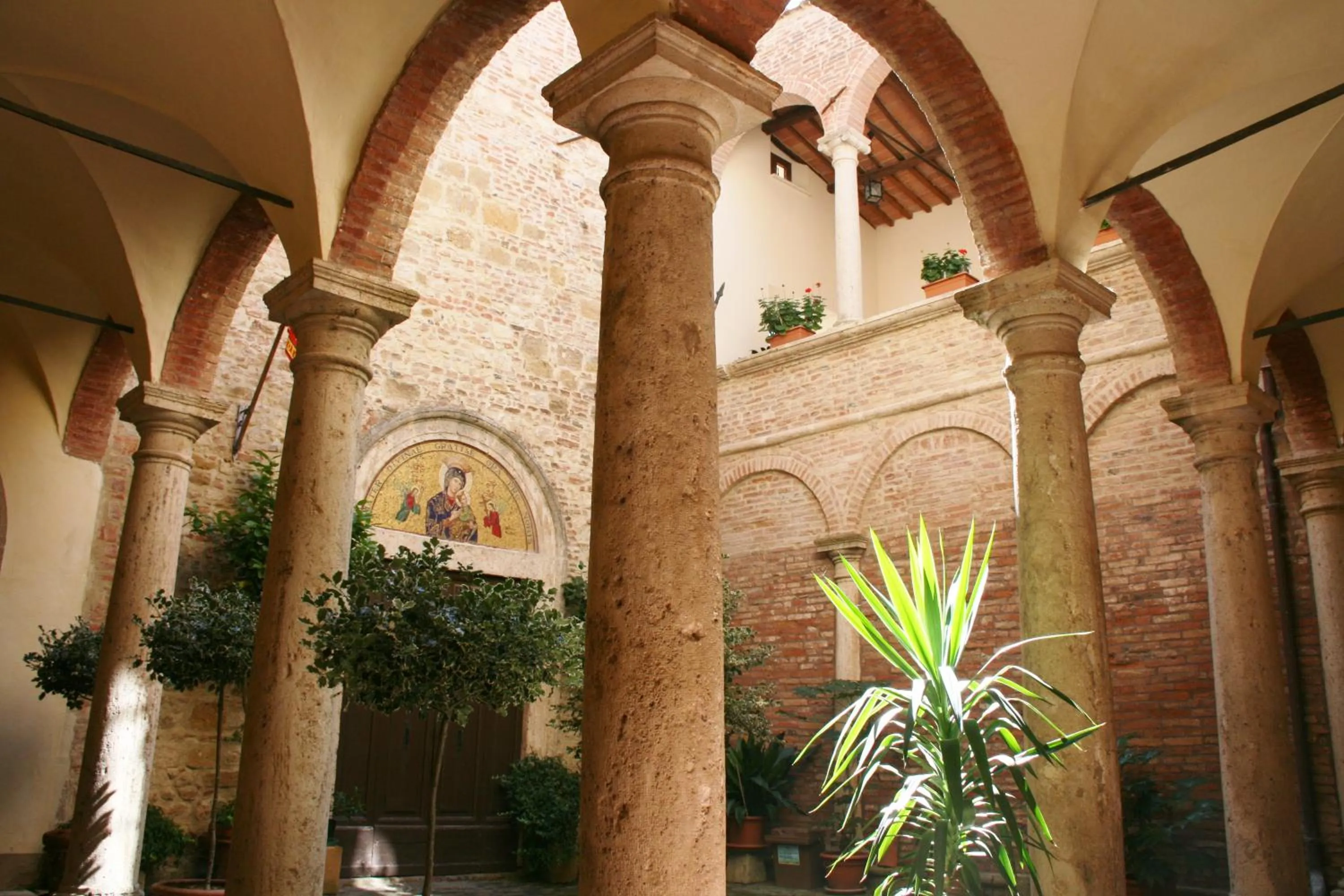 Patio in Meublé il Riccio