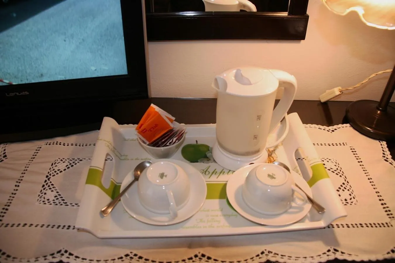 Coffee/tea facilities in Meublé il Riccio