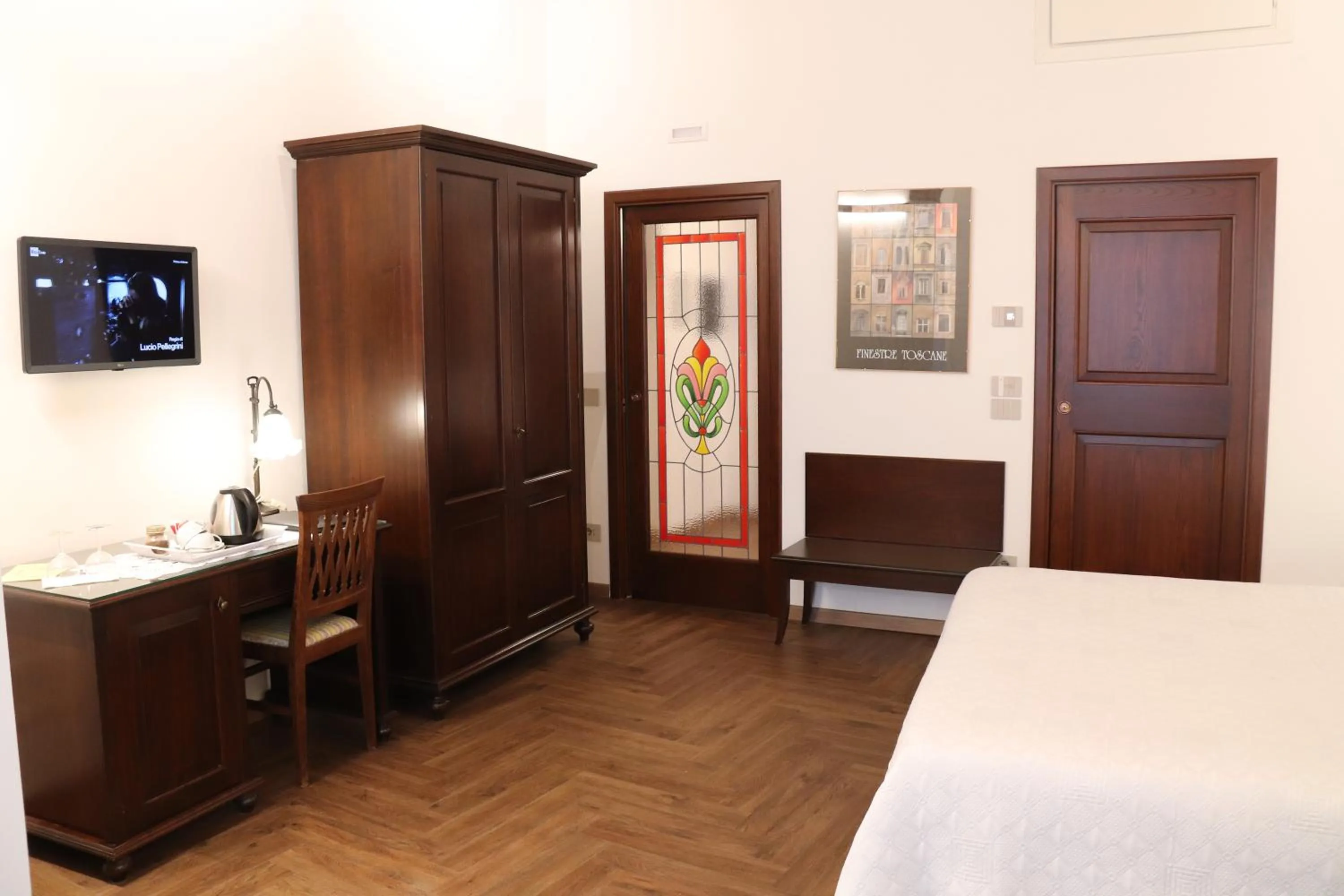 Bedroom, Bed in Meublé il Riccio