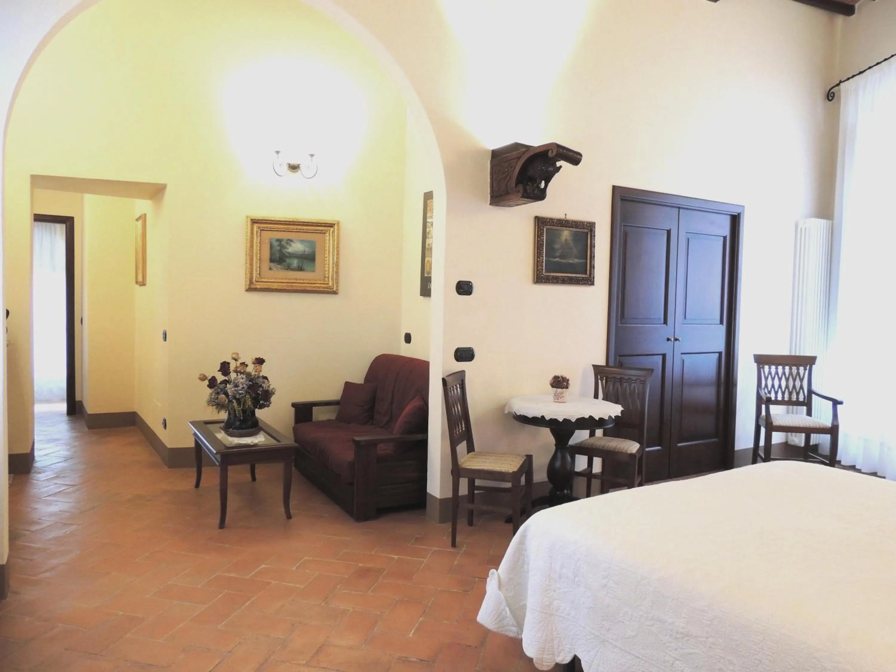 Photo of the whole room, Bed in Meublé il Riccio