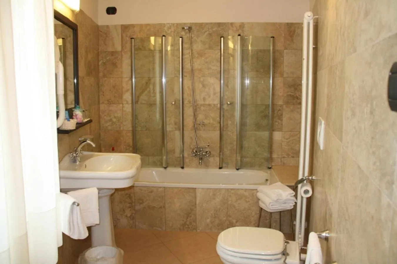 Bathroom in Meublé il Riccio