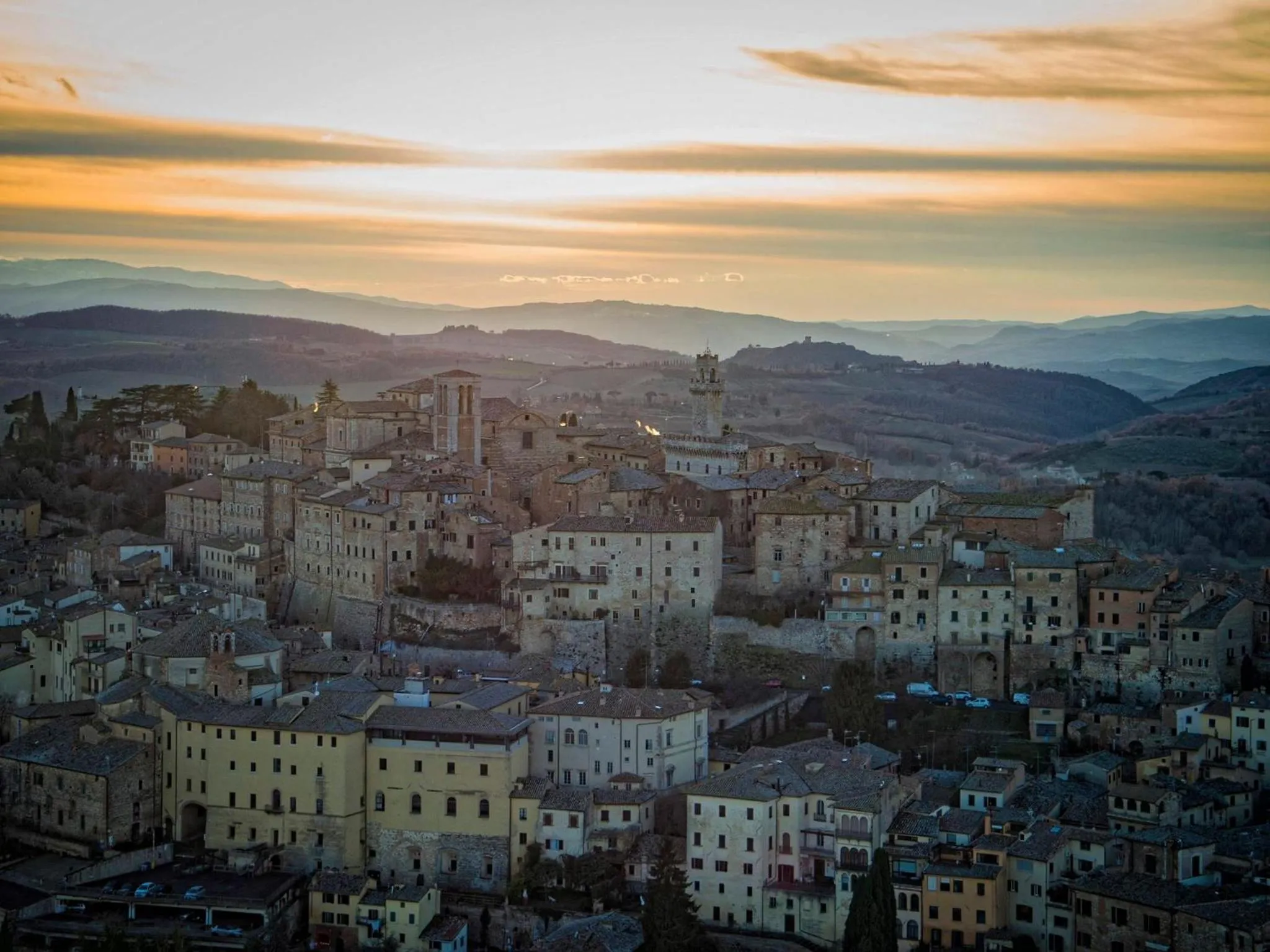 Bird's eye view in Meublé il Riccio