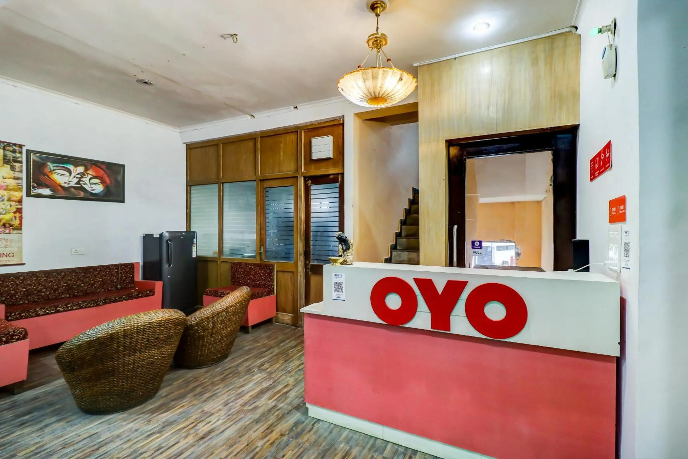 Lobby or reception in Hotel O by OYO Dhruv Inn