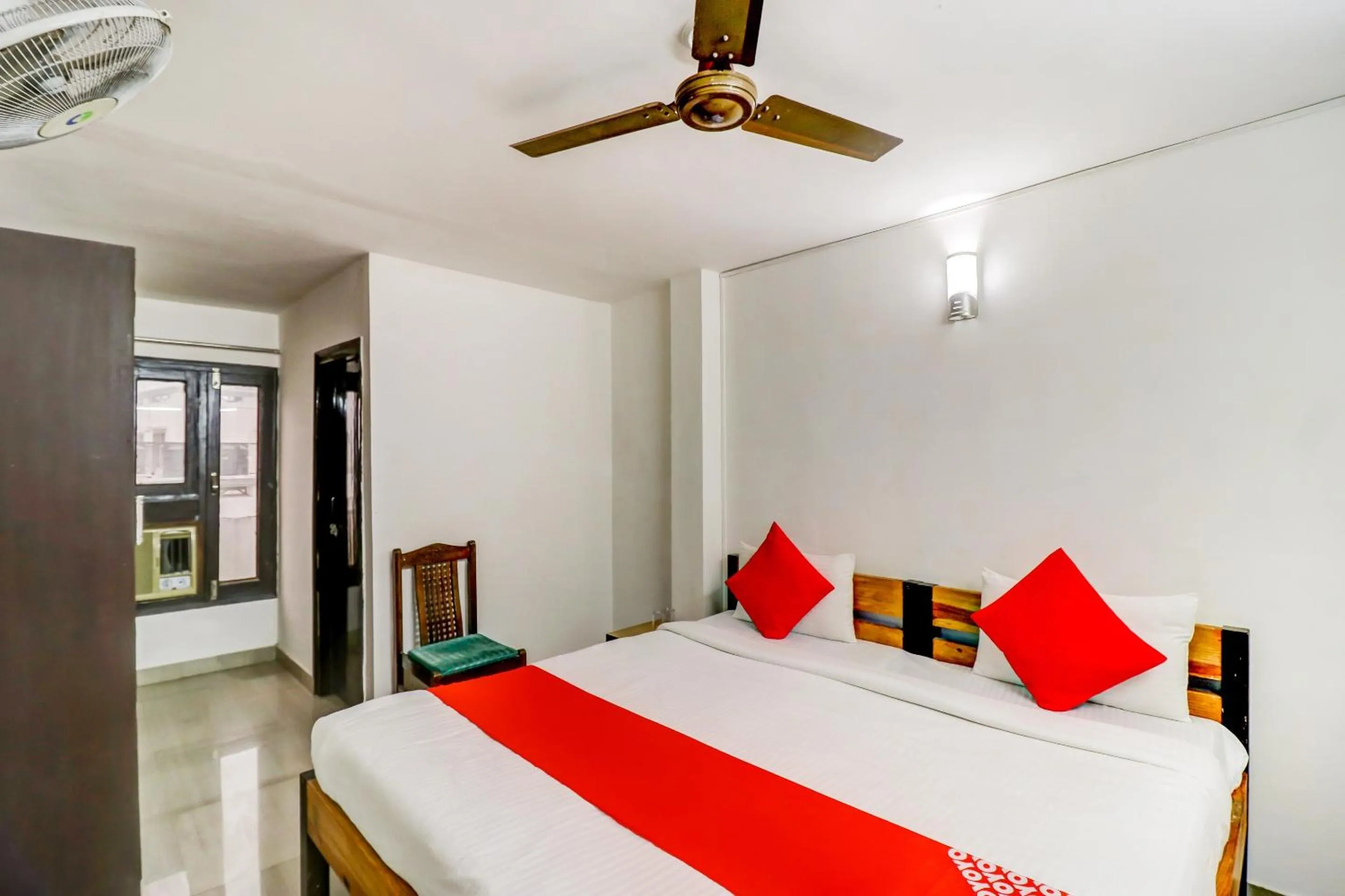 Bedroom, Bed in Hotel O by OYO Dhruv Inn
