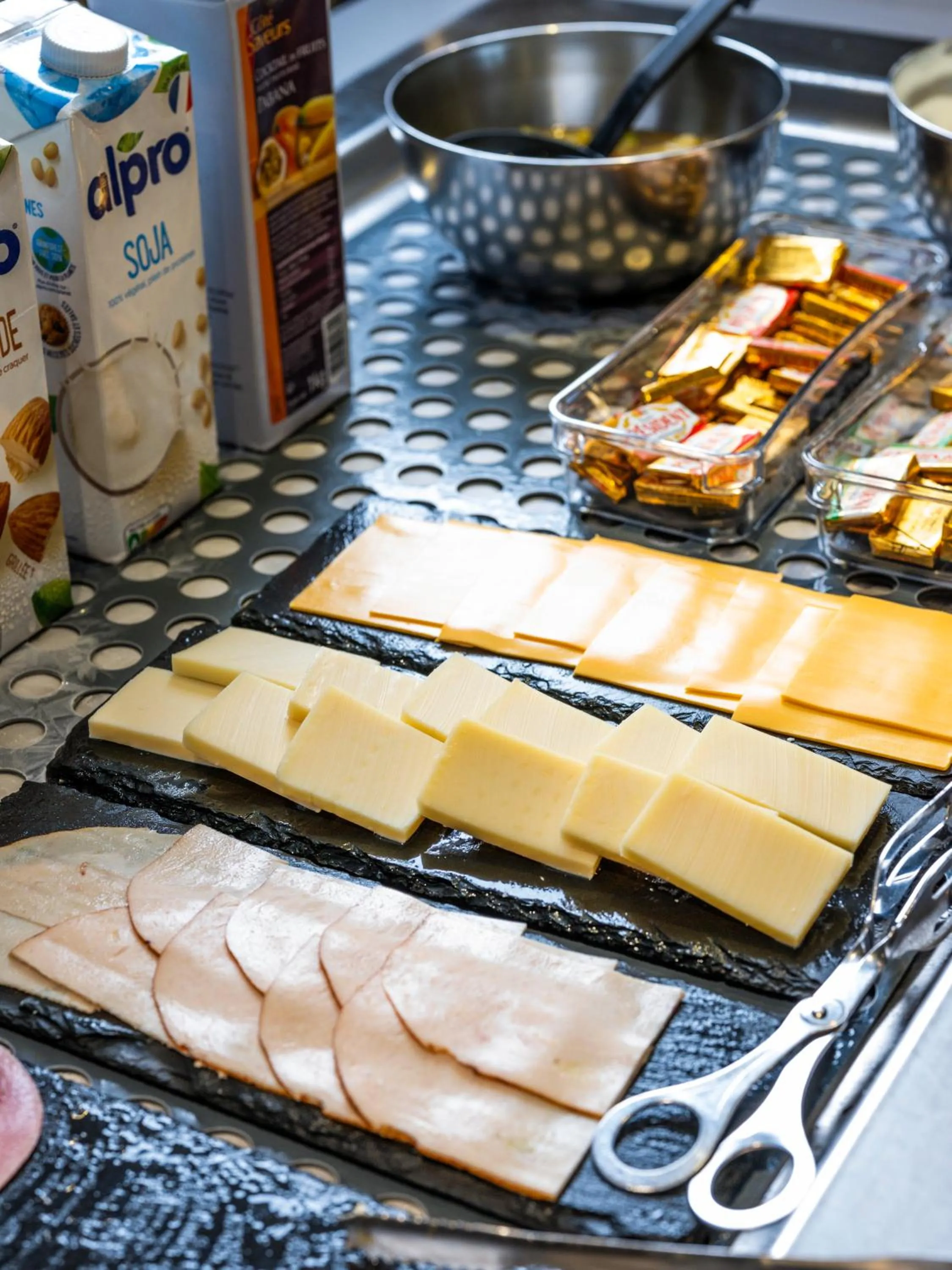 Buffet breakfast in ibis Styles Sarrebourg