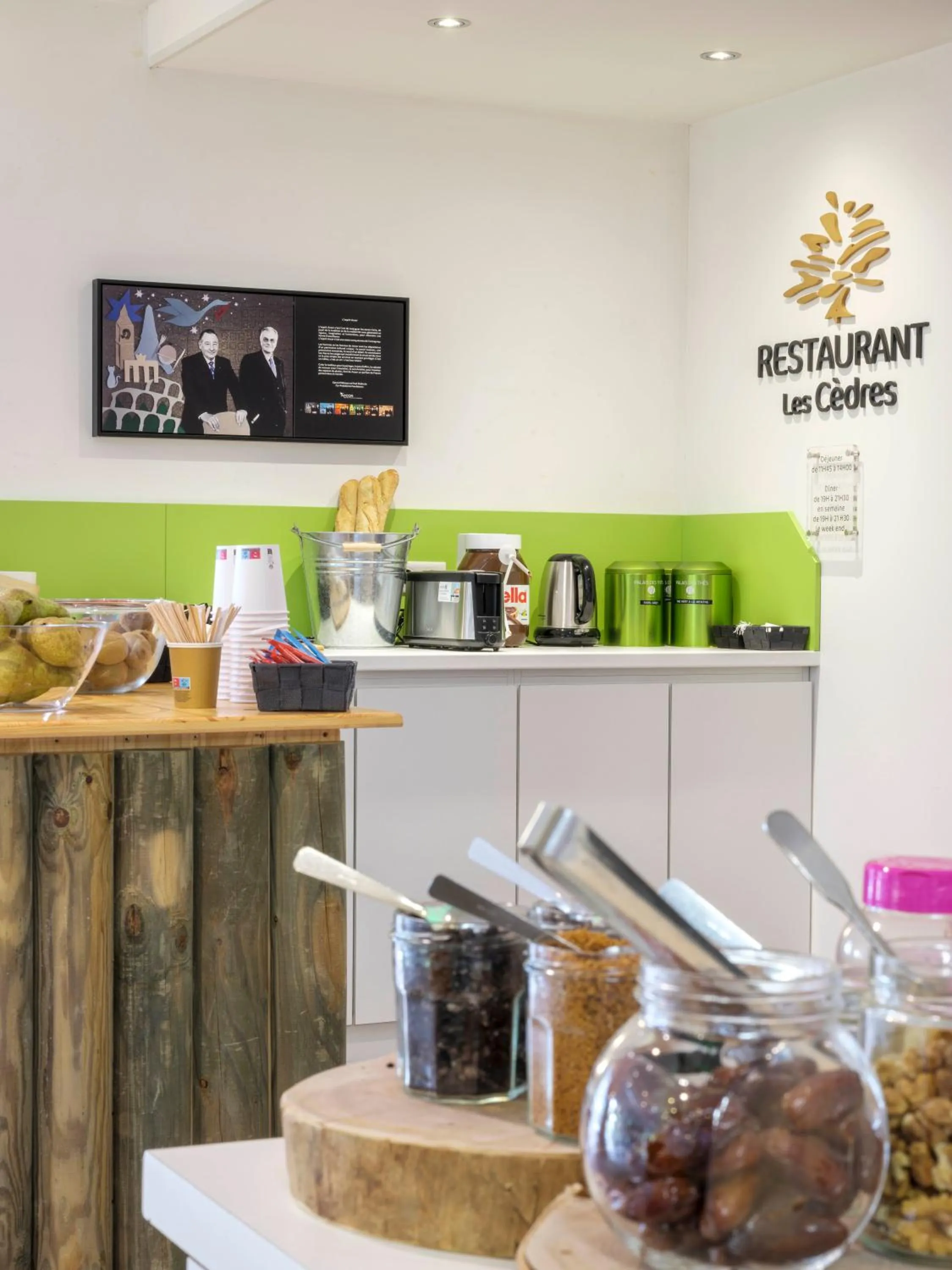 Buffet breakfast in ibis Styles Sarrebourg