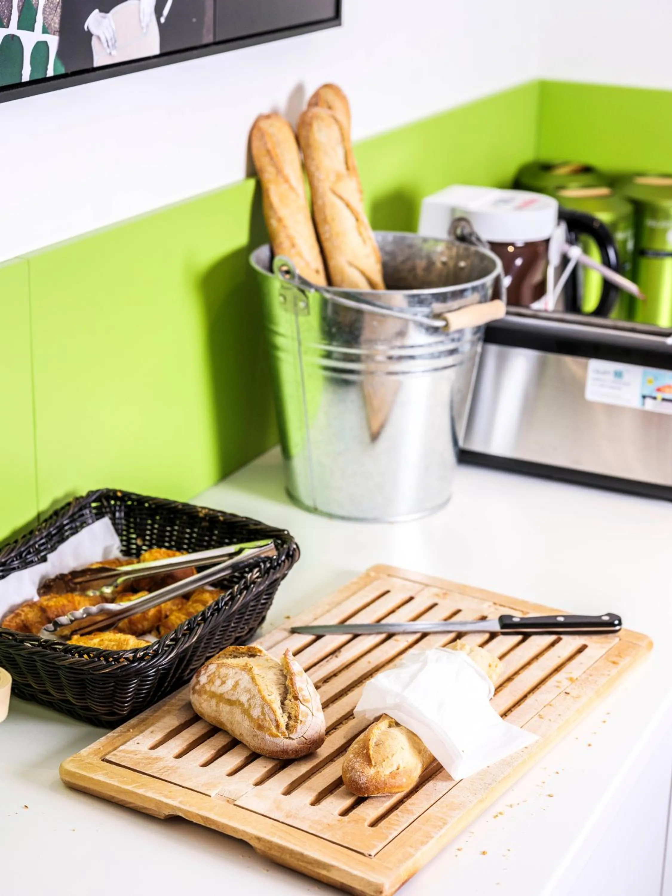 Buffet breakfast in ibis Styles Sarrebourg