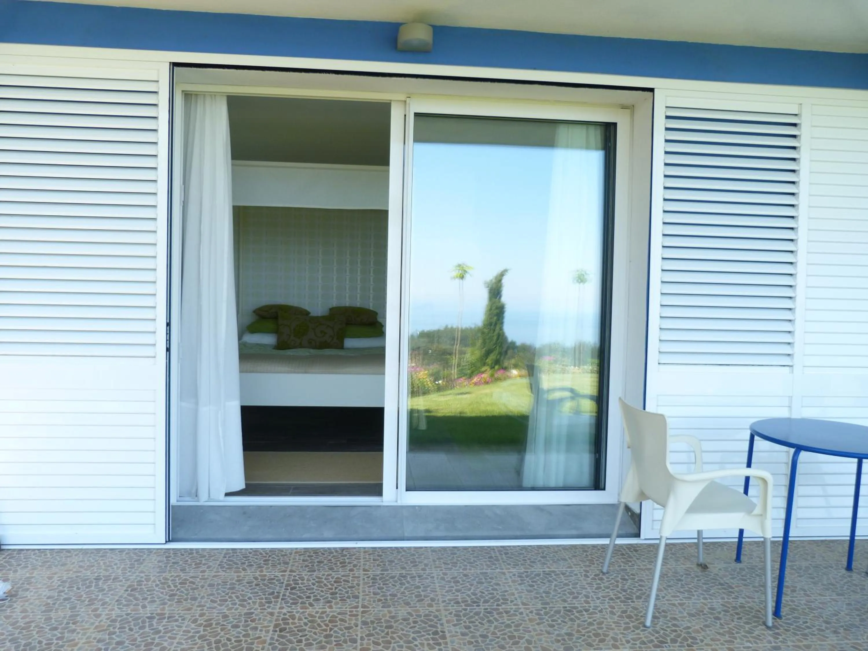 Patio in Hotel Garazar