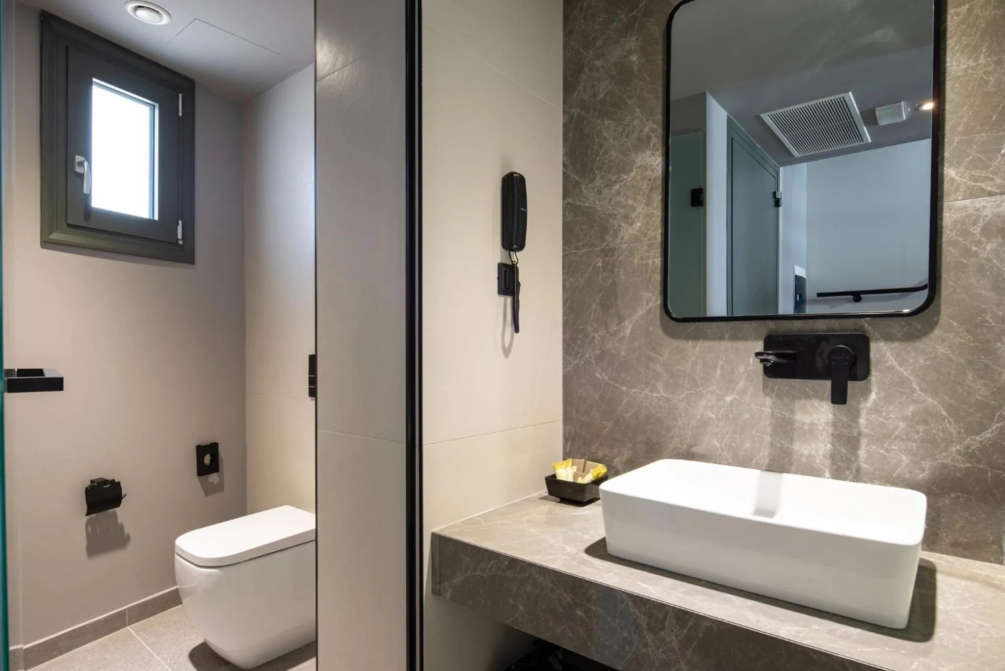 Bathroom in Portes Lithos Luxury Resort