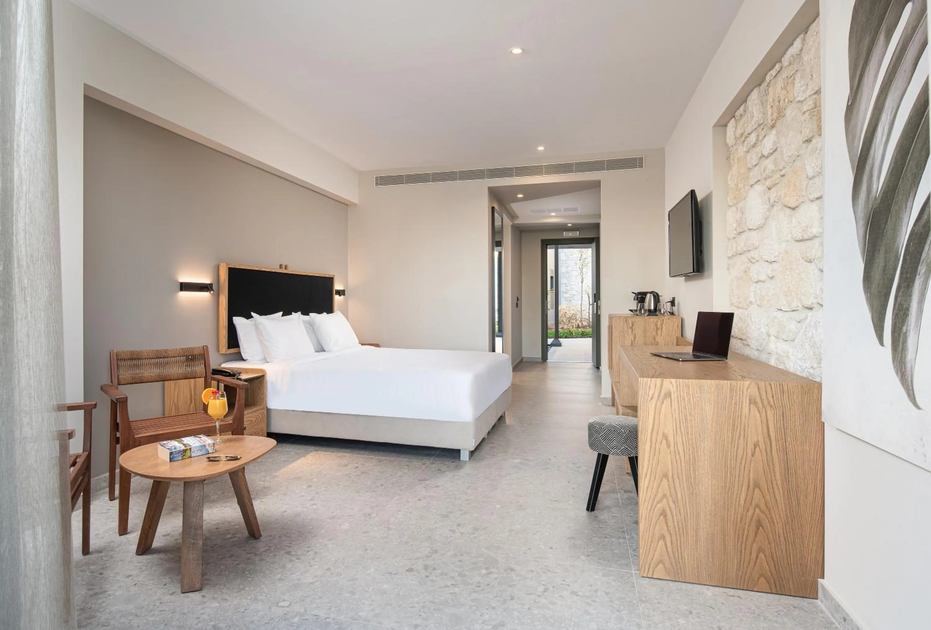 Photo of the whole room, Bed in Portes Lithos Luxury Resort