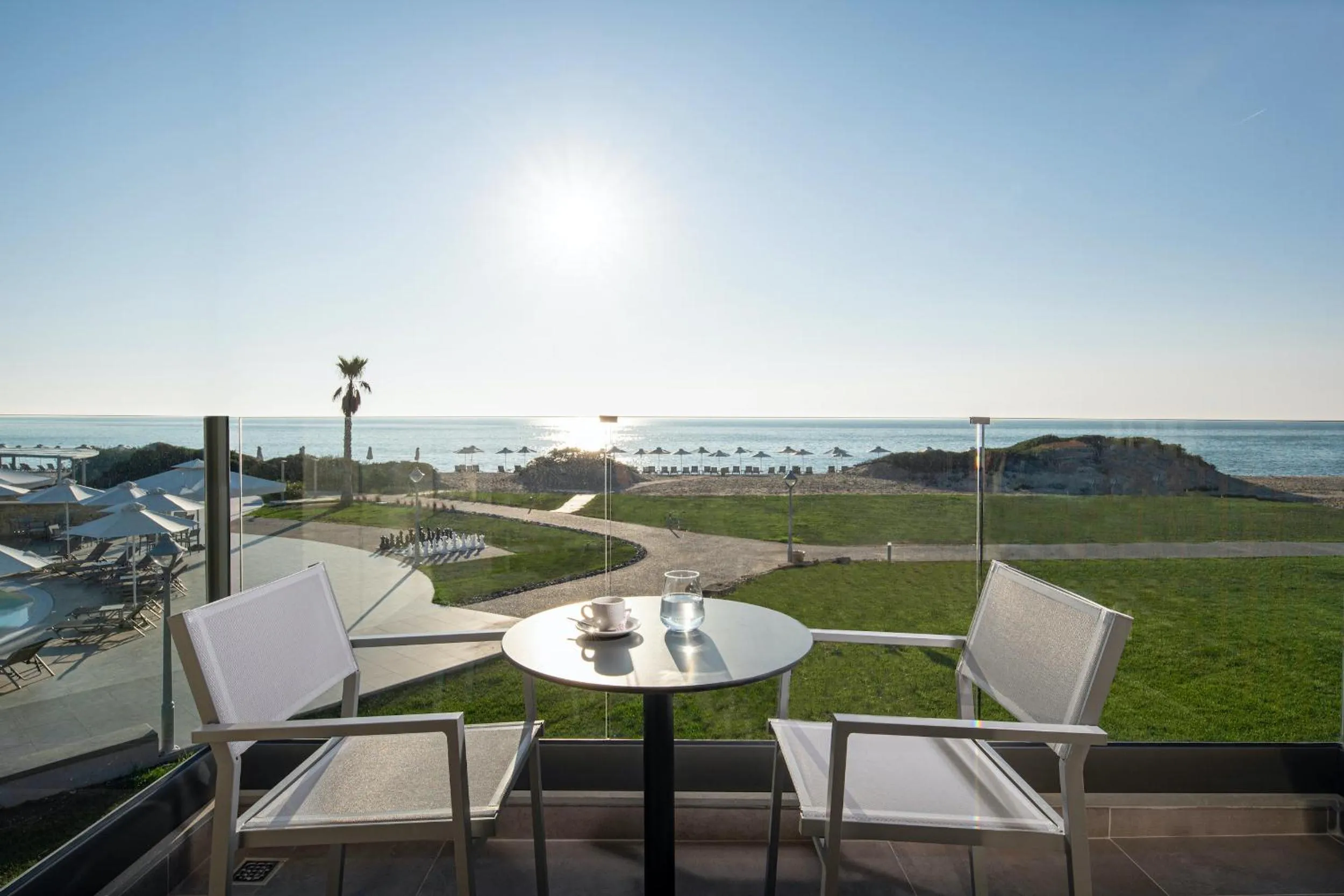 Balcony/Terrace in Portes Lithos Luxury Resort