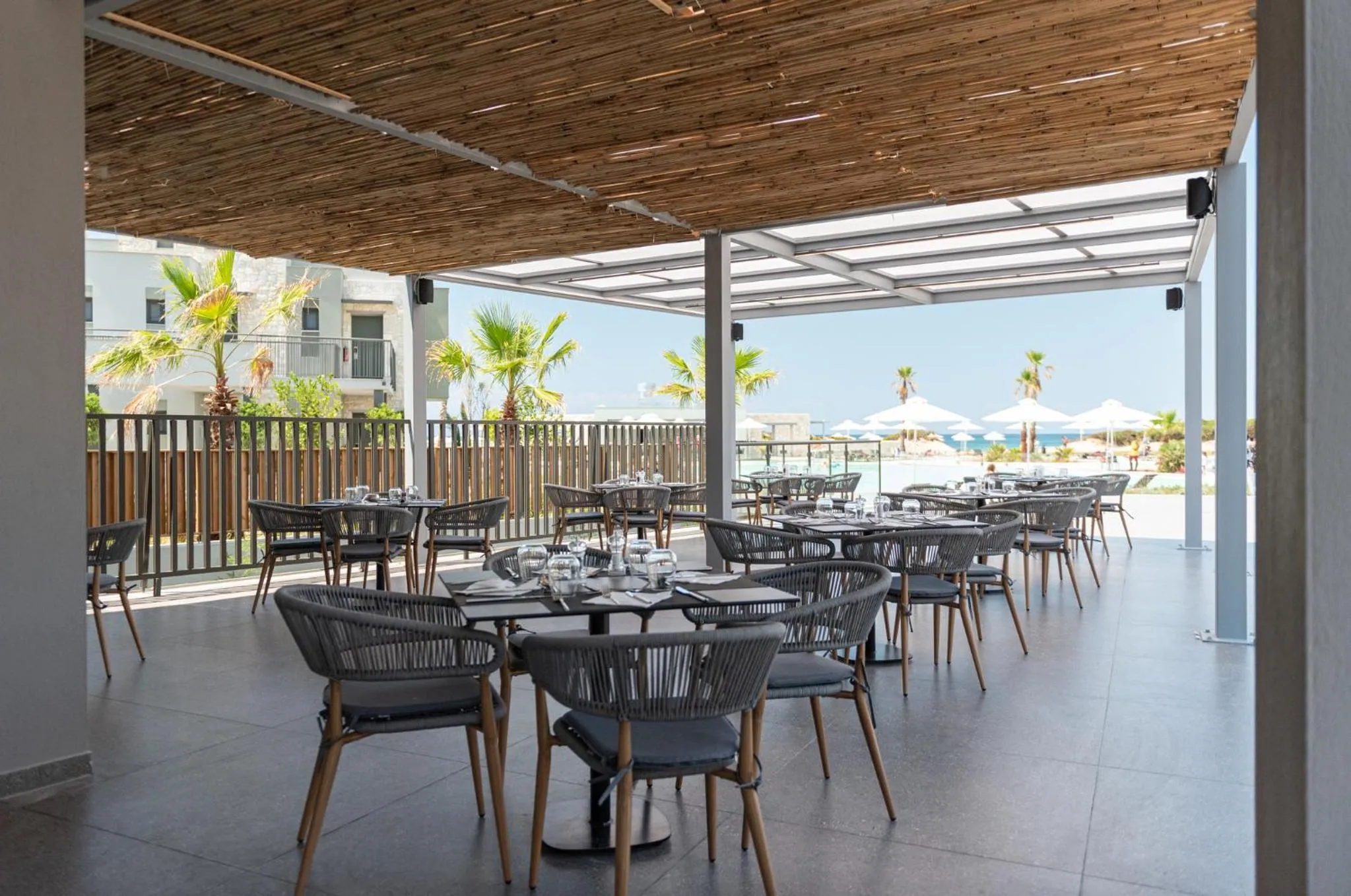 Balcony/Terrace in Portes Lithos Luxury Resort